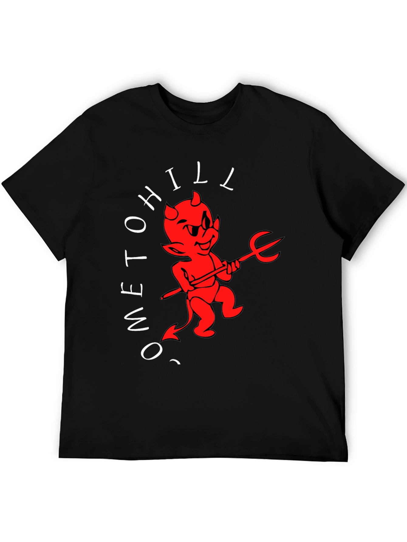 Ometohill Devil Graphic T-Shirt