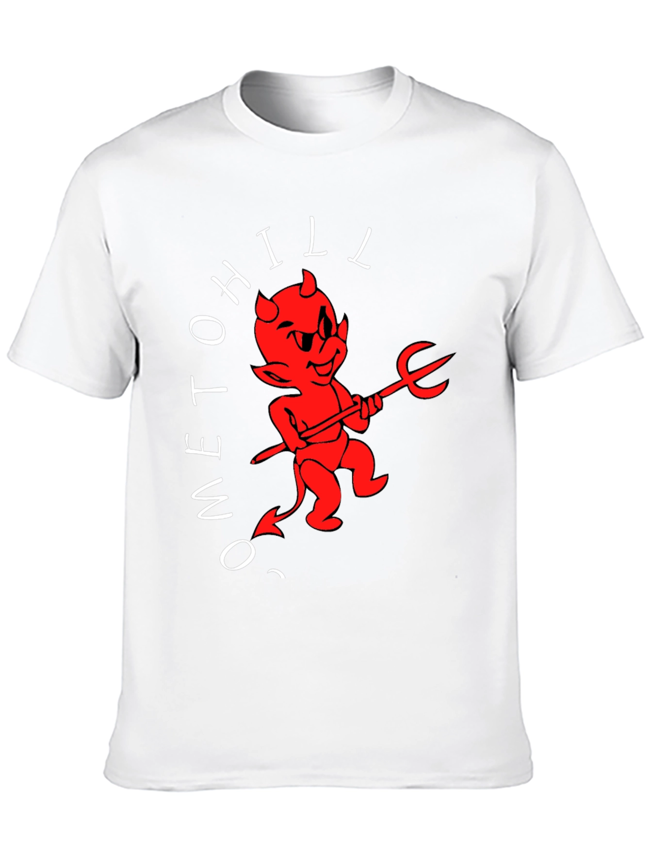 Ometohill Devil Graphic T-Shirt