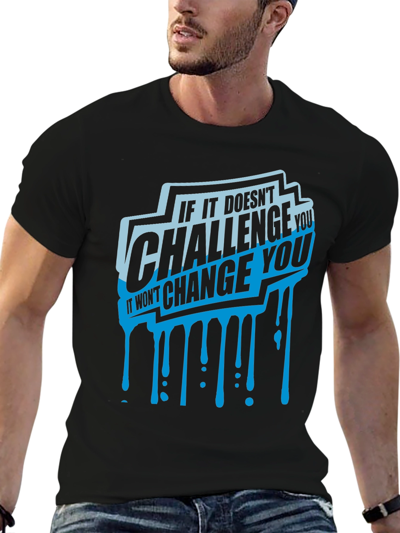 Challenge & Change Graphic T-Shirt