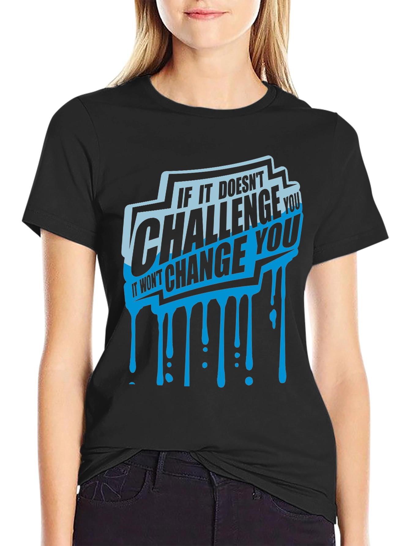 Challenge & Change Graphic T-Shirt