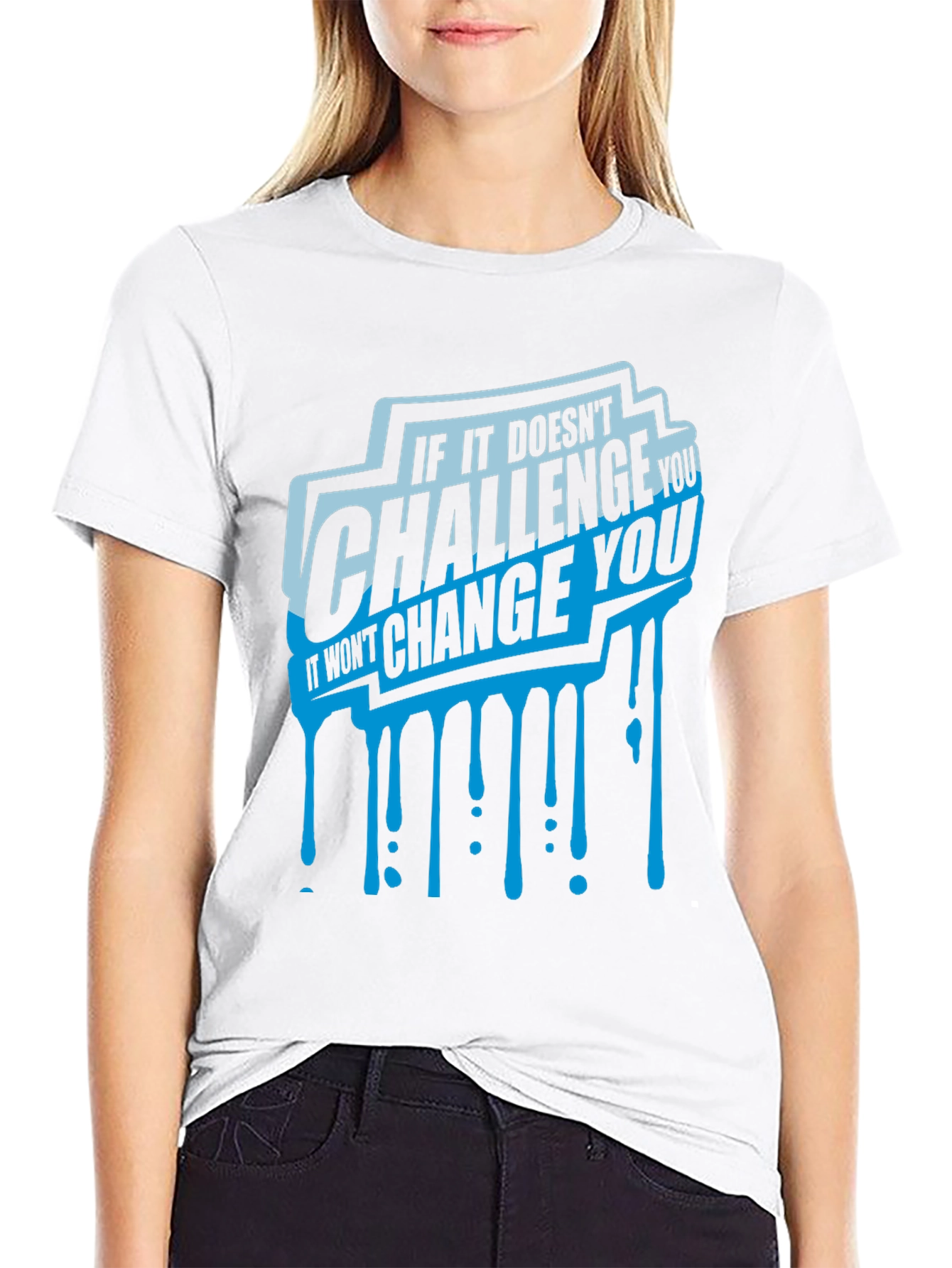 Challenge & Change Graphic T-Shirt