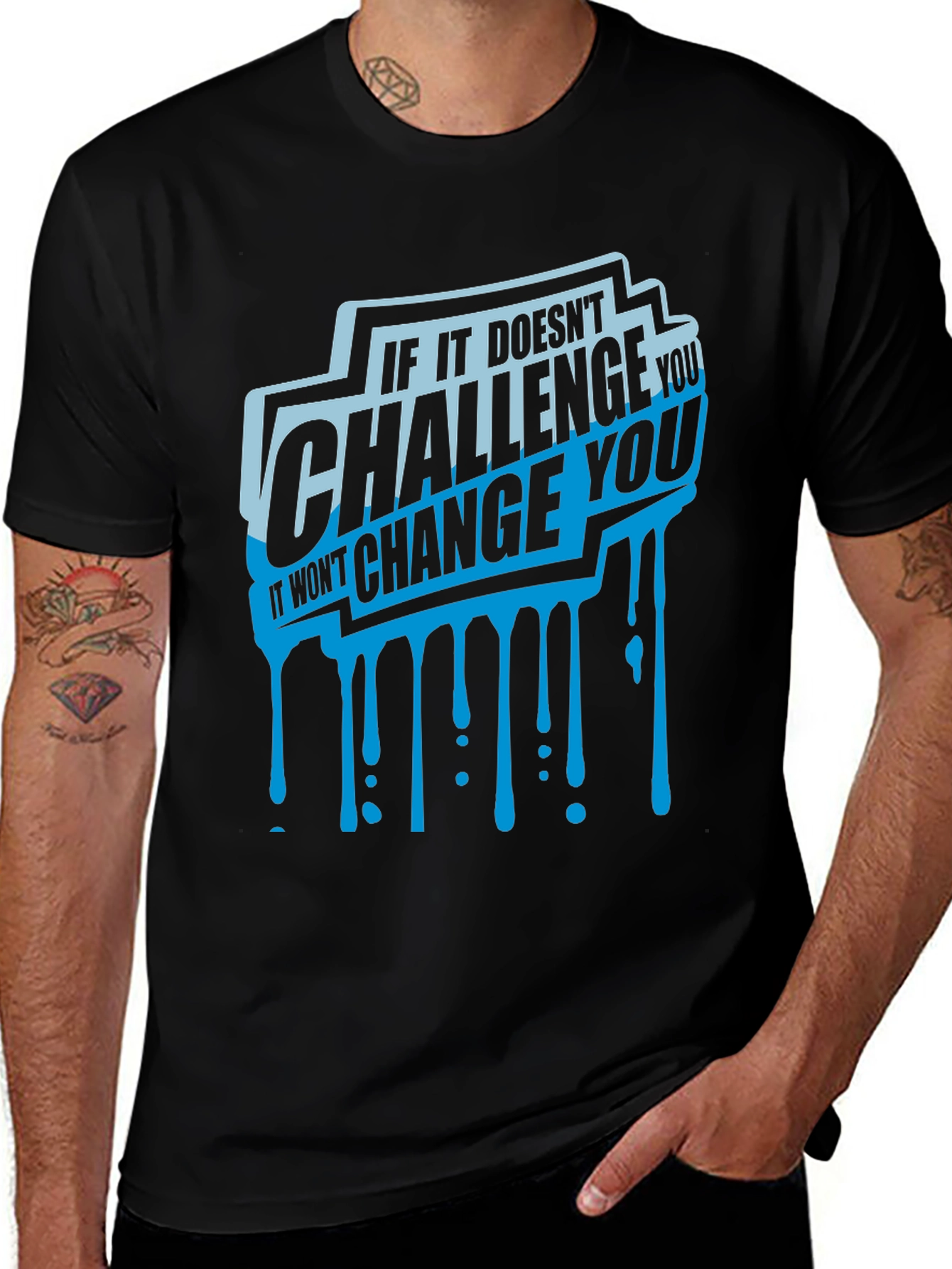Challenge & Change Graphic T-Shirt