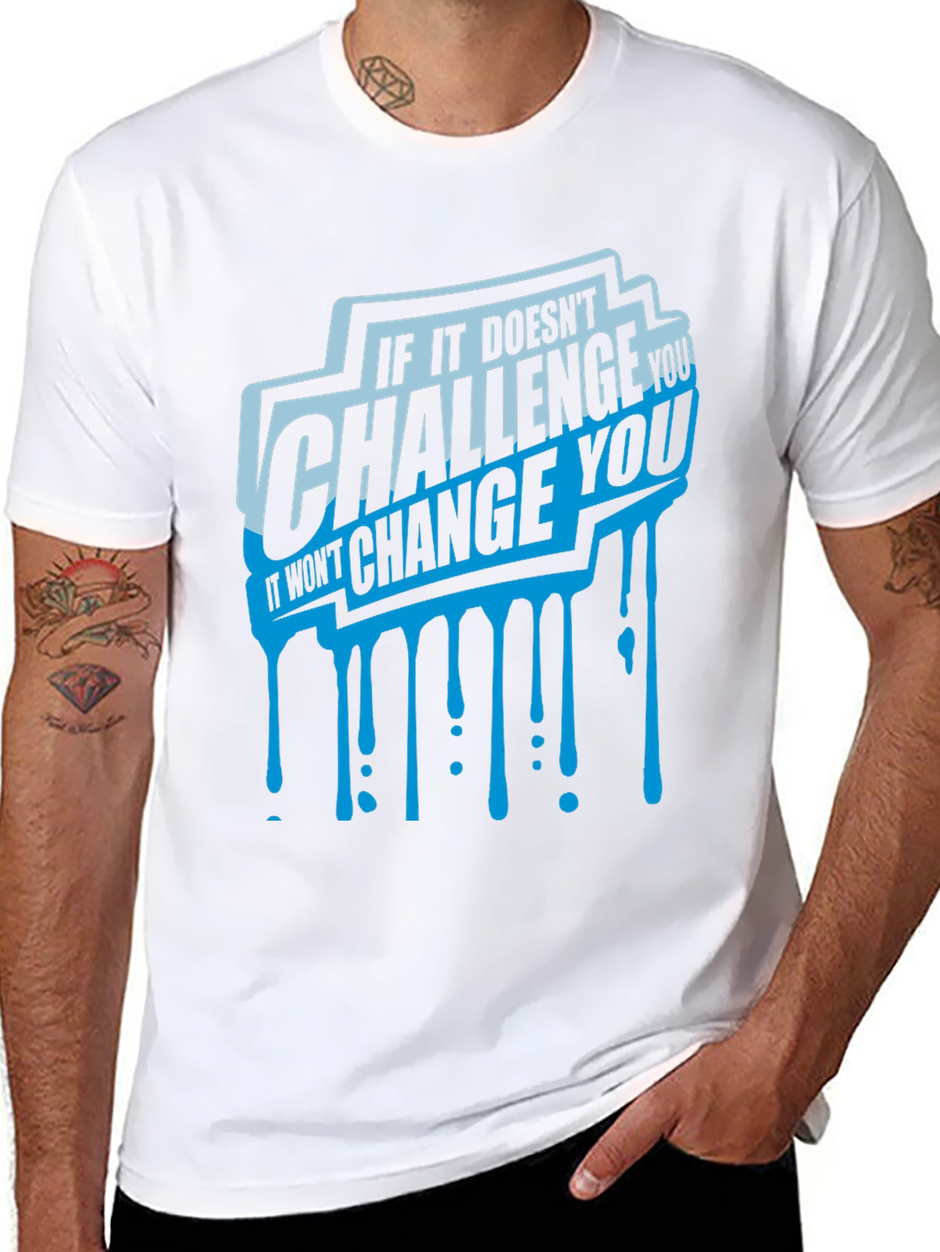 Challenge & Change Graphic T-Shirt