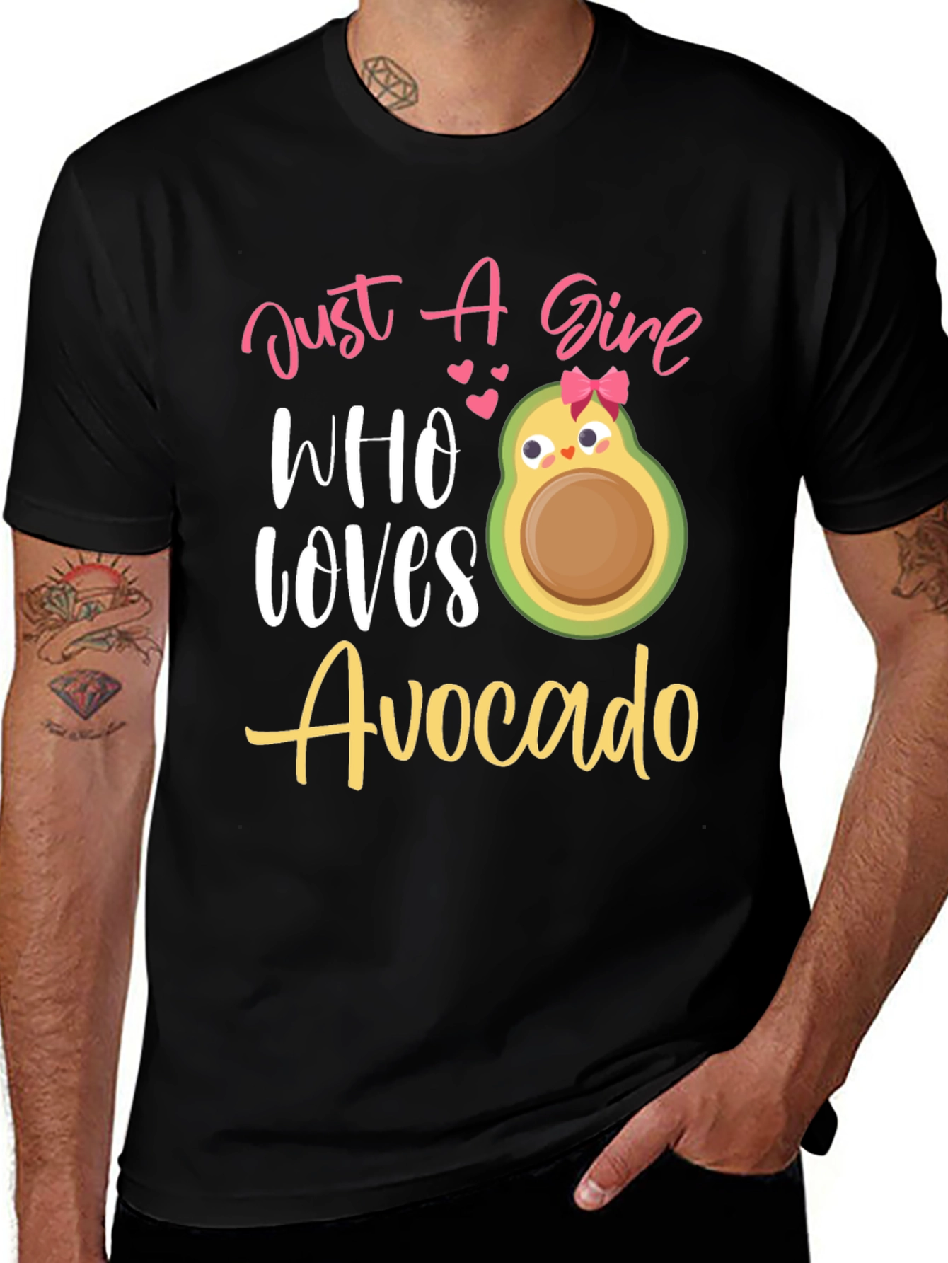Avocado Lover Girls T-Shirt