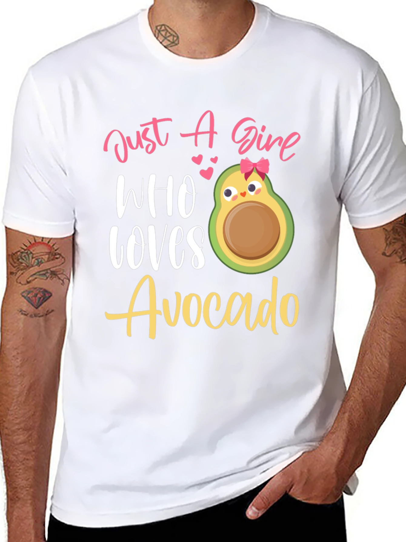 Avocado Lover Girls T-Shirt