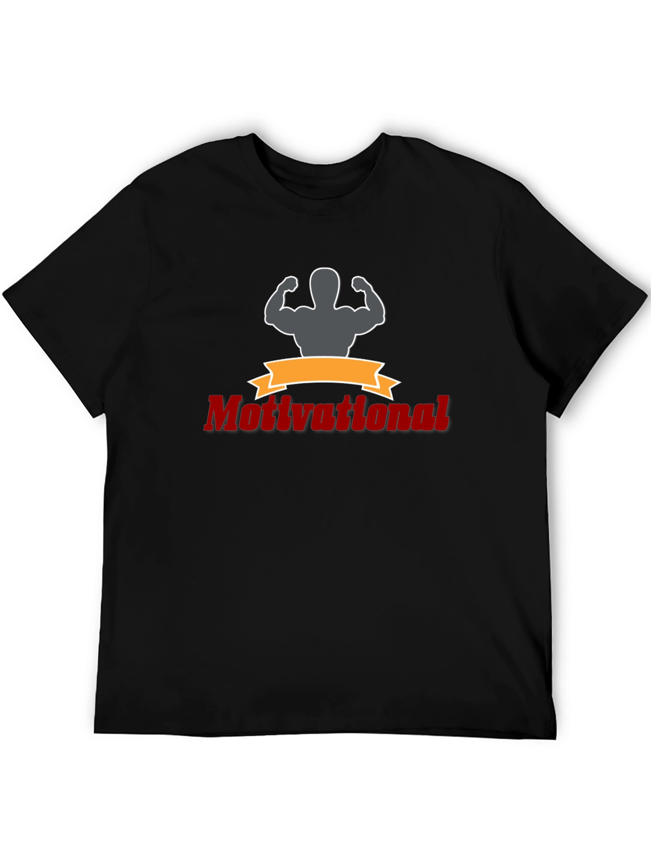 Motivational Gym Black T-Shirt