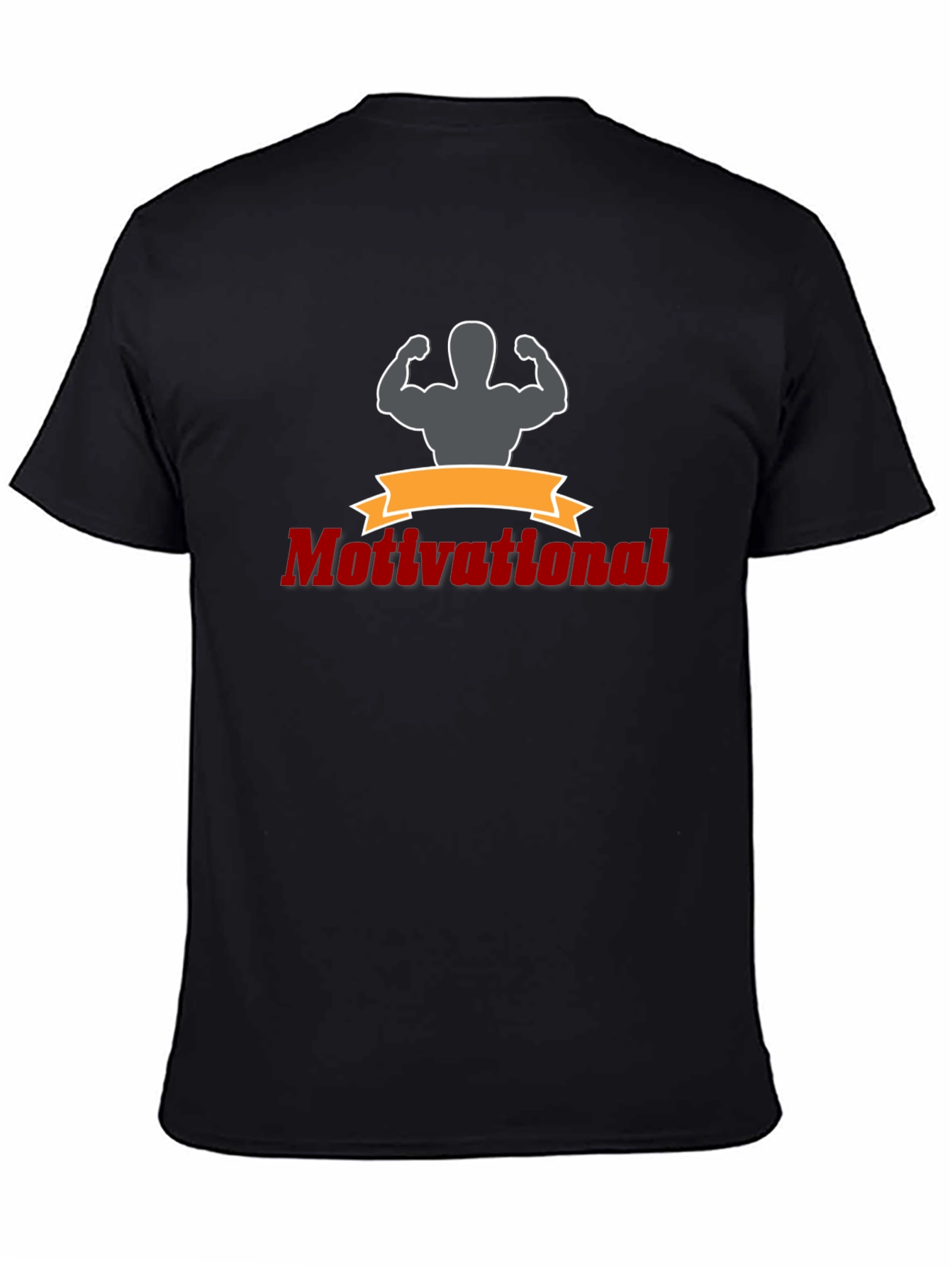 Motivational Gym Black T-Shirt