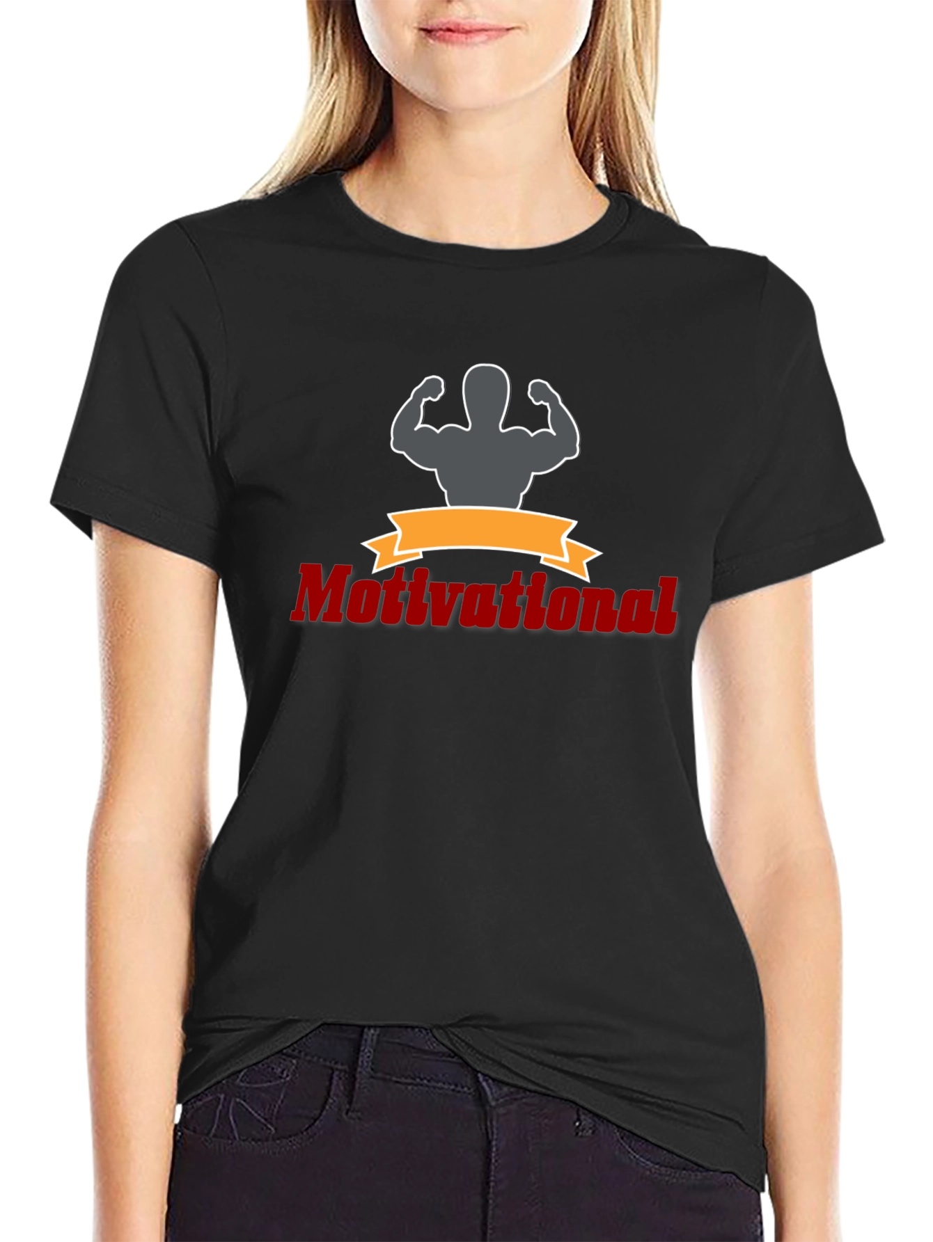 Motivational Gym Black T-Shirt