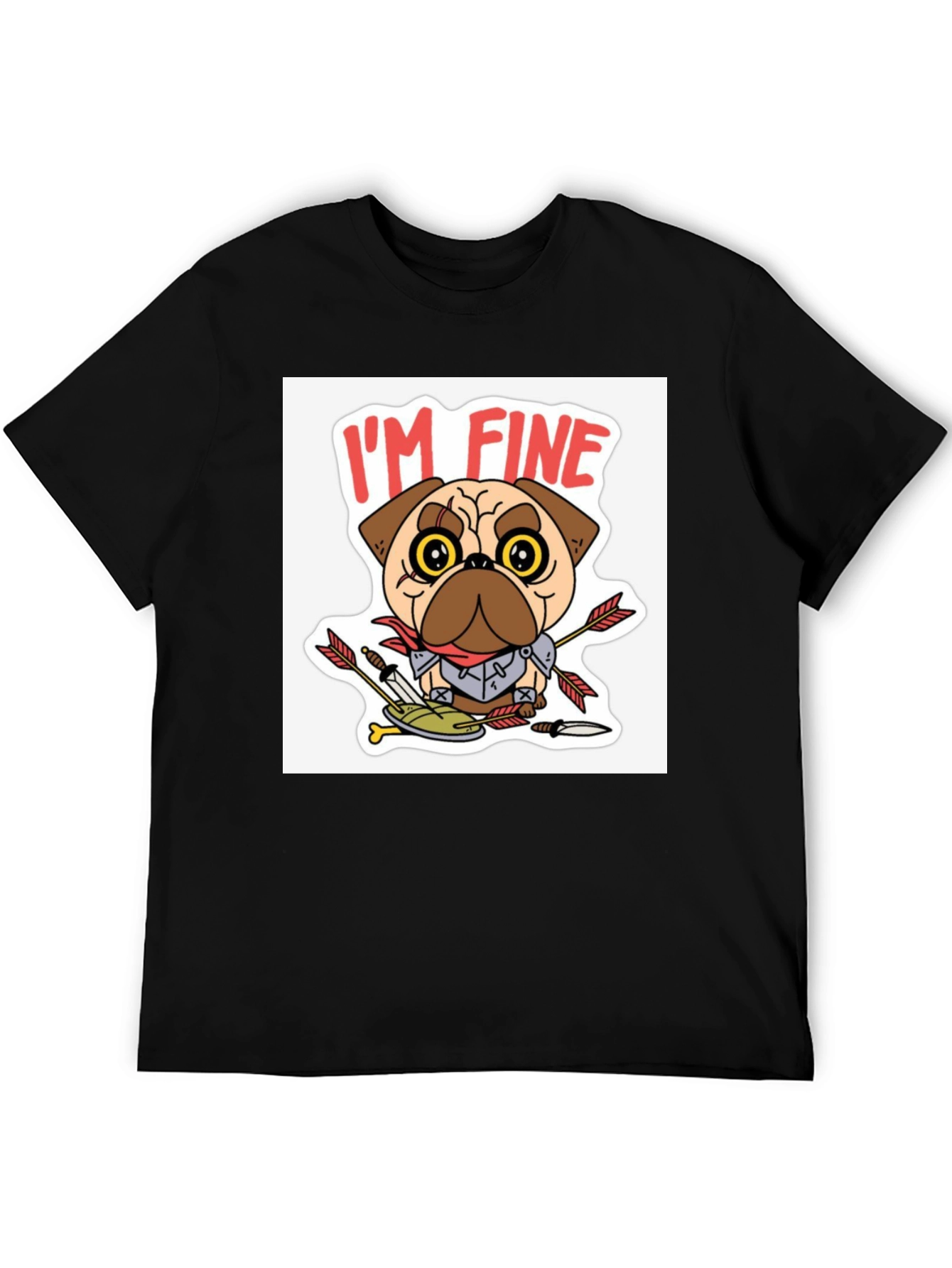 Im Fine Pug T-Shirt