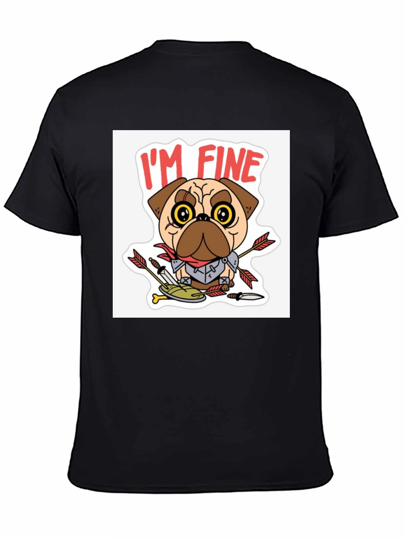 Im Fine Pug T-Shirt