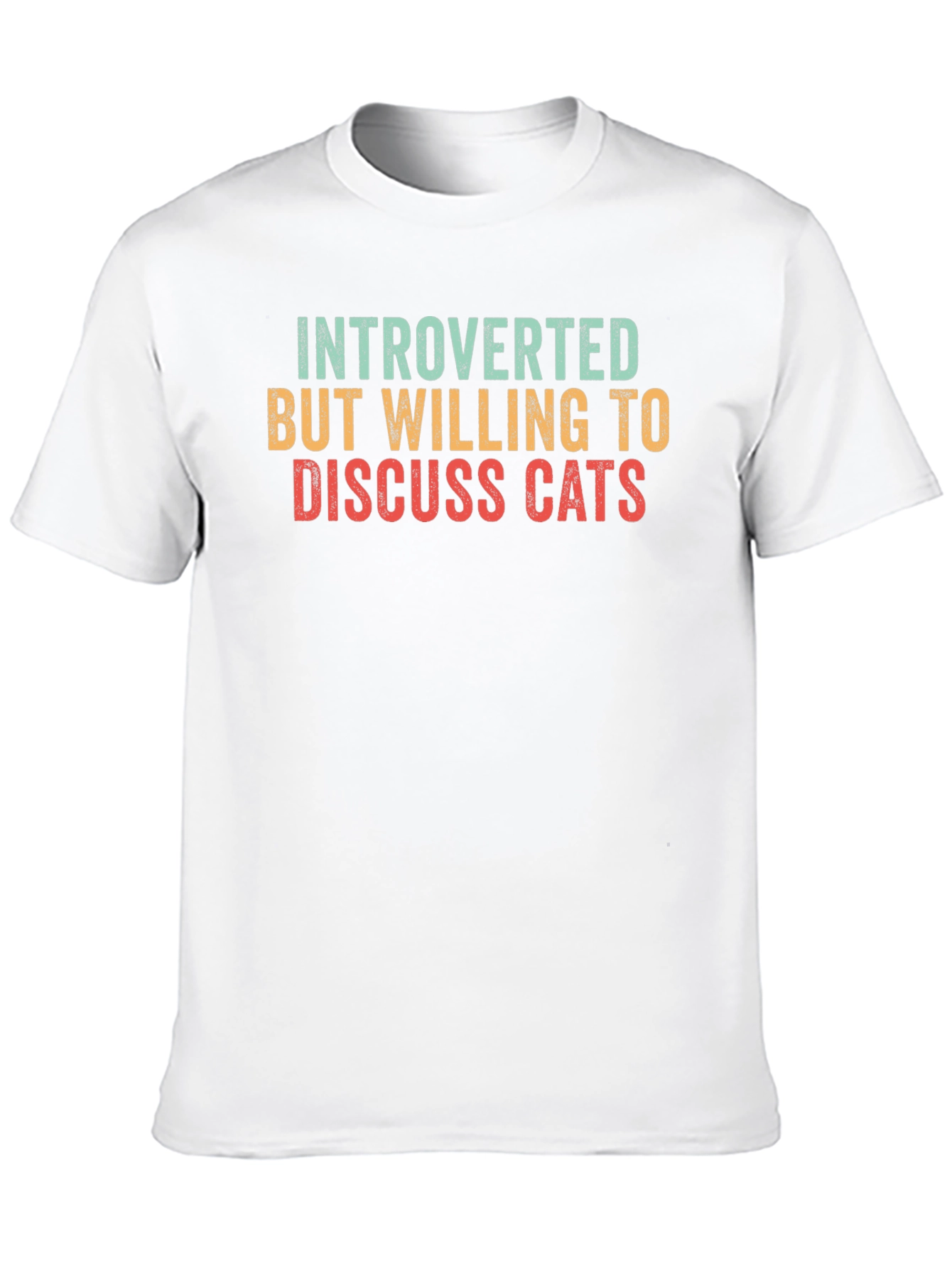 Introverted Cat Lover T-Shirt