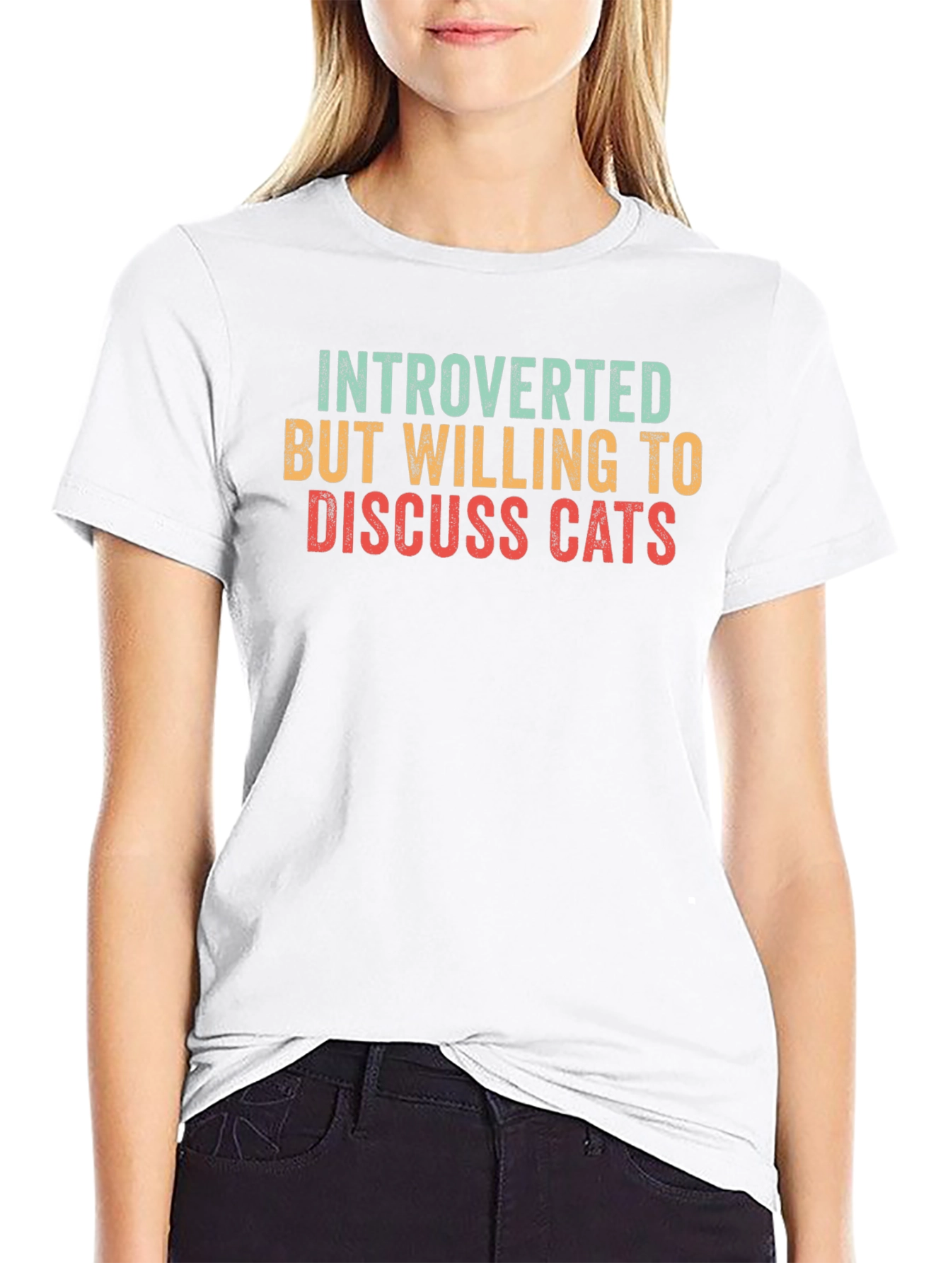 Introverted Cat Lover T-Shirt