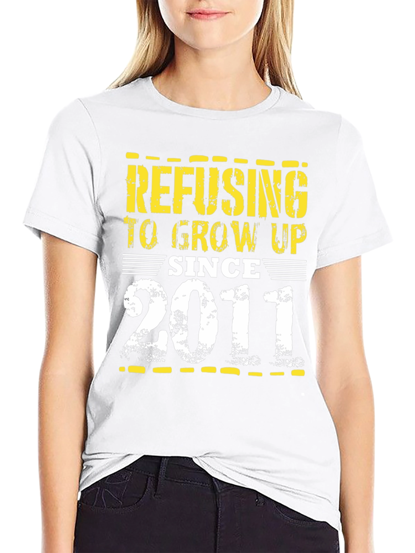 Refusing To Grow Up Since 2011 T-Shirt