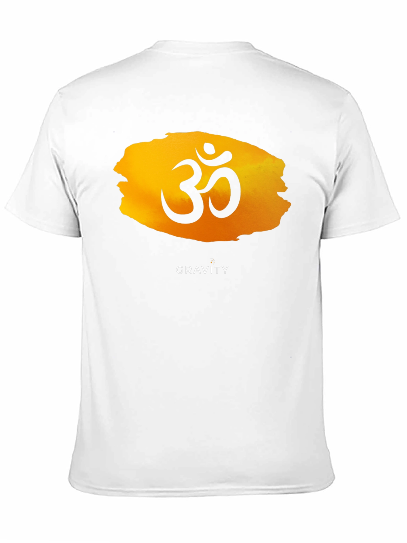 Om Symbol Gravity Graphic Tee - Unisex Black T-Shirt
