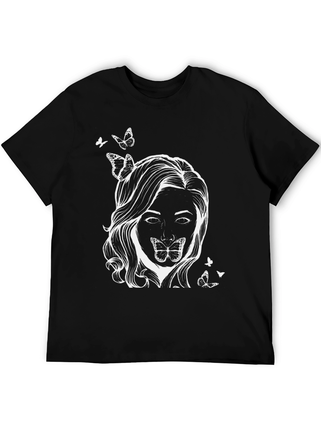 Butterfly Face Graphic T-Shirt - Unisex