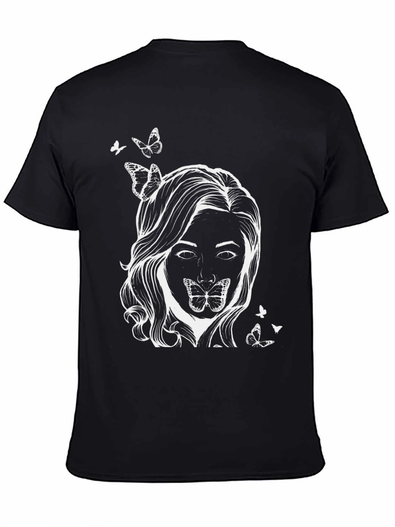 Butterfly Face Graphic T-Shirt - Unisex