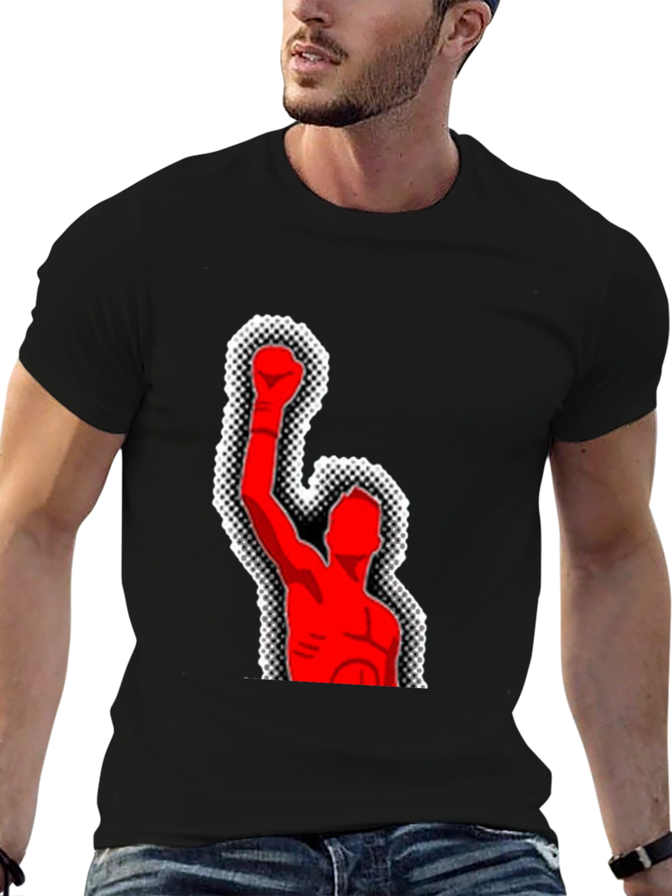 Rocky Inspired Boxing Graphic T-Shirt