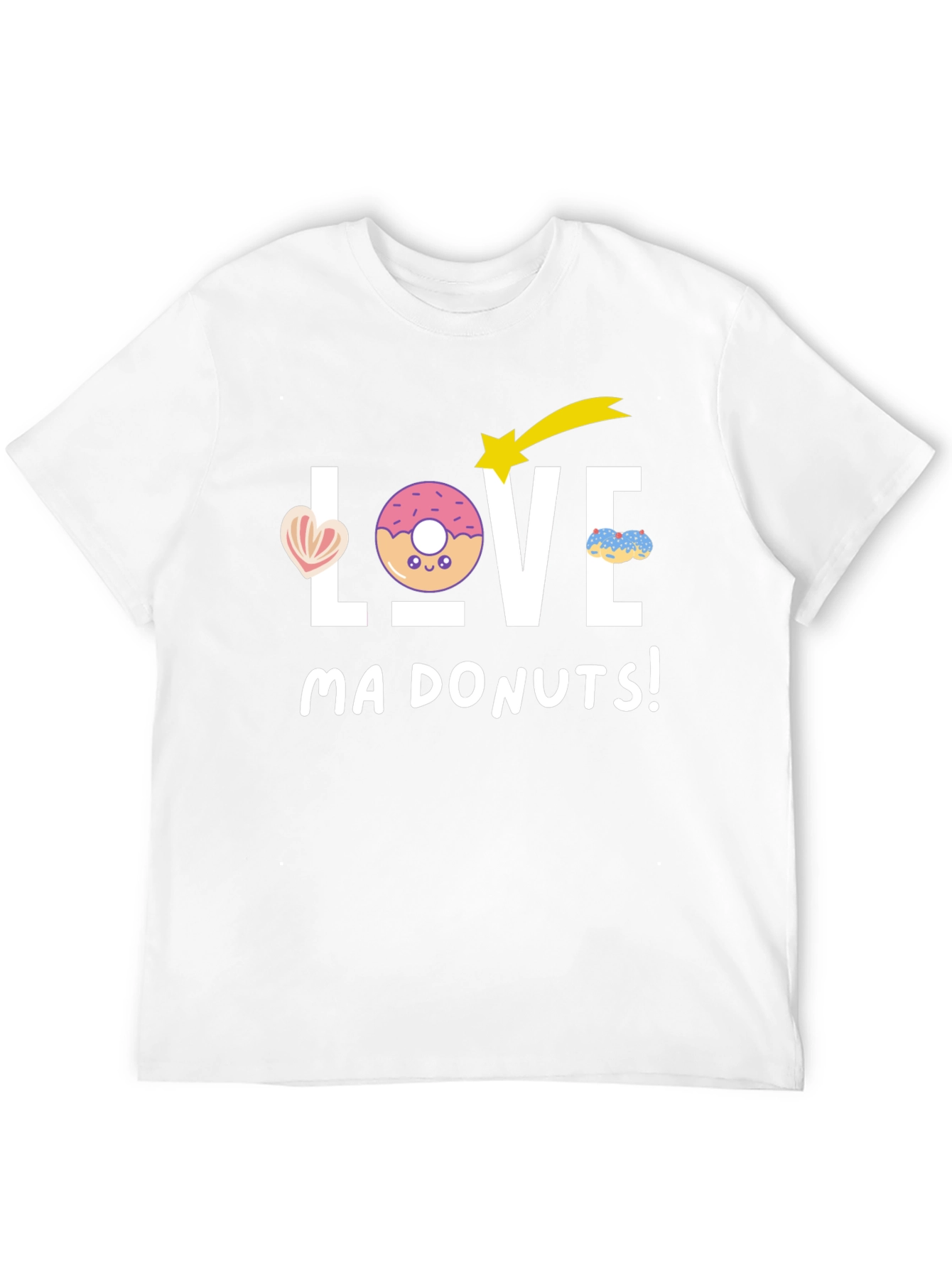 Love Ma Donuts! Black T-Shirt