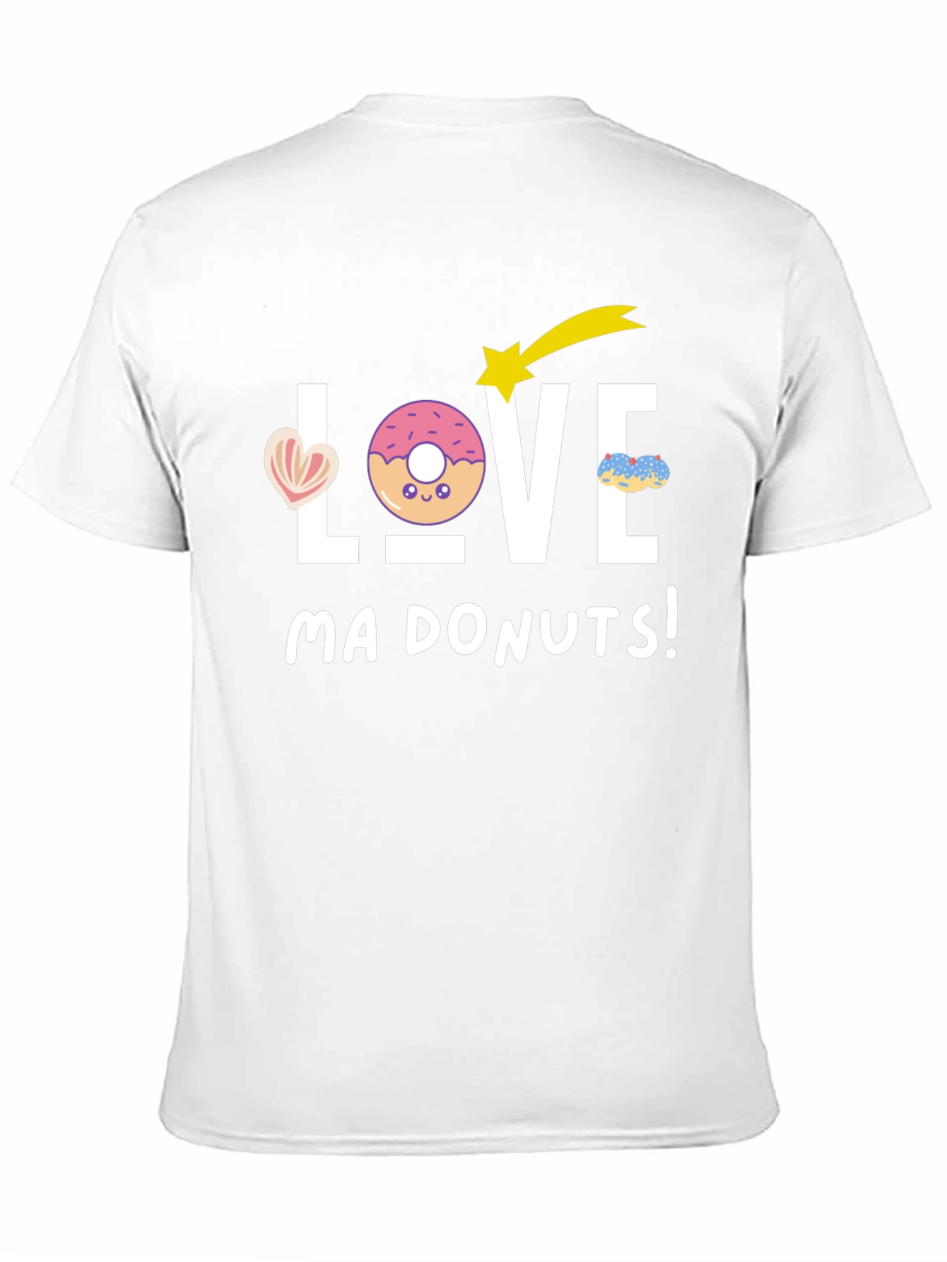 Love Ma Donuts! Black T-Shirt