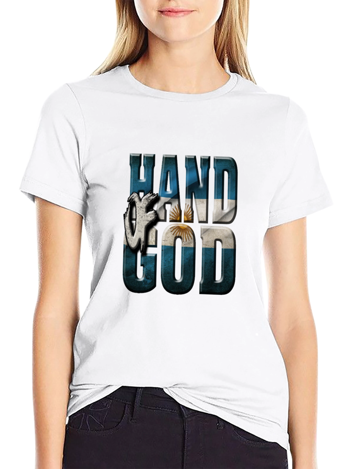 Argentina Hand Of God T-Shirt