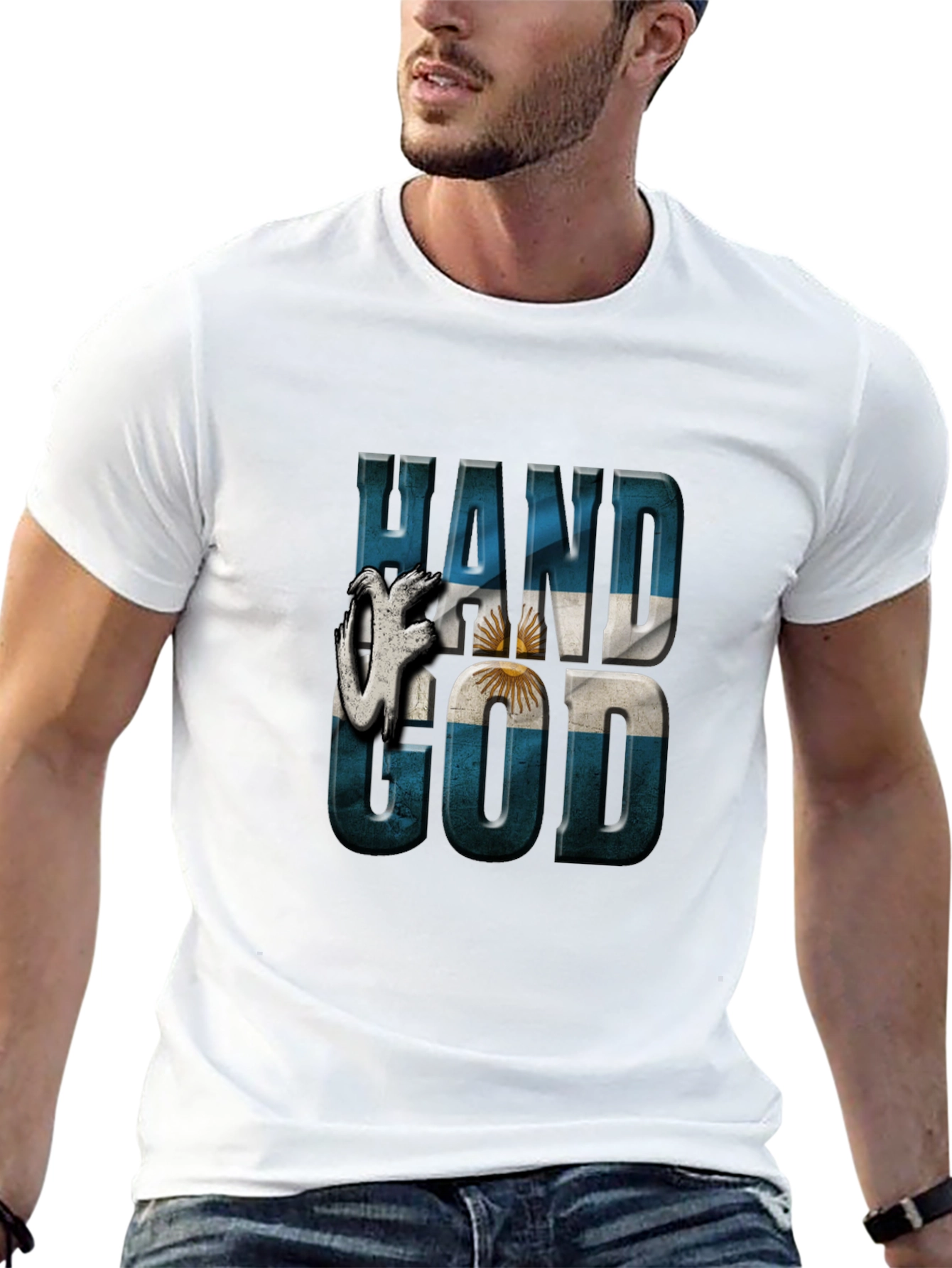 Argentina Hand Of God T-Shirt