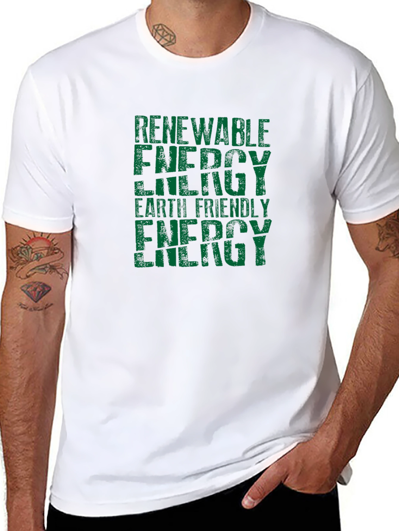 Renewable Energy T-Shirt - Earth Friendly Tee