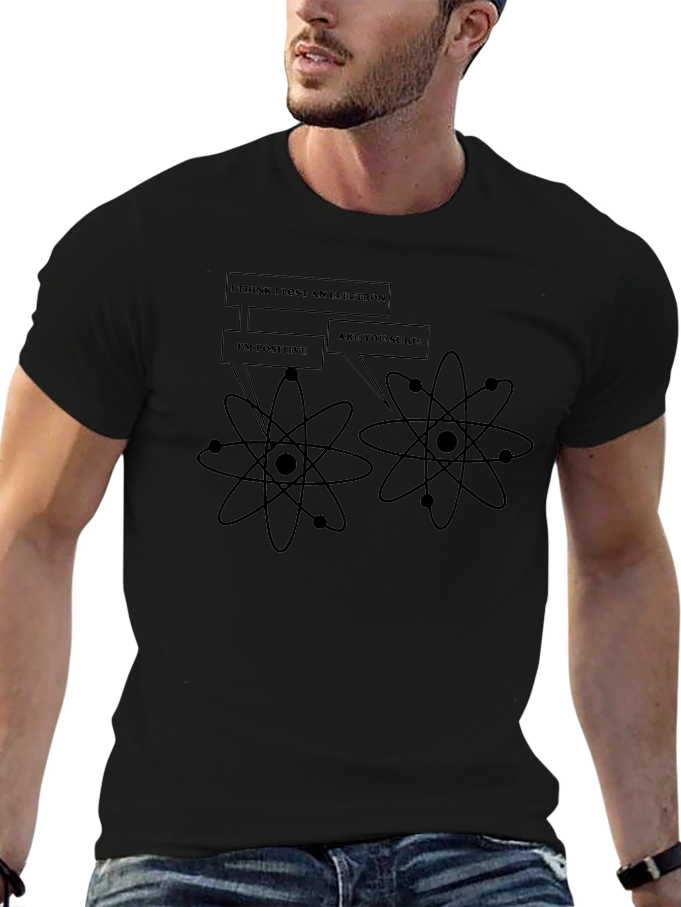 Funny Science T-Shirt - I Lost an Electron