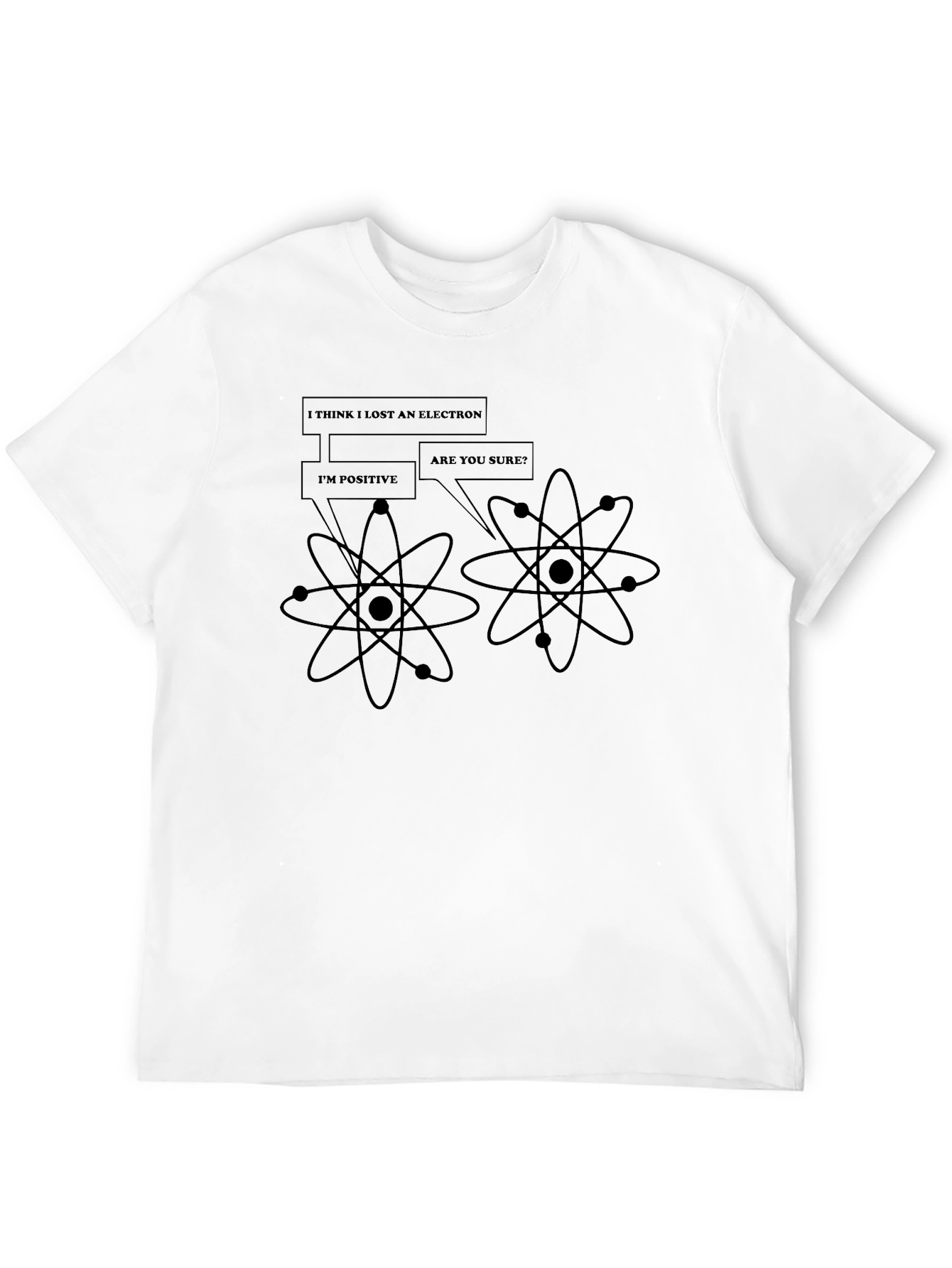 Funny Science T-Shirt - I Lost an Electron