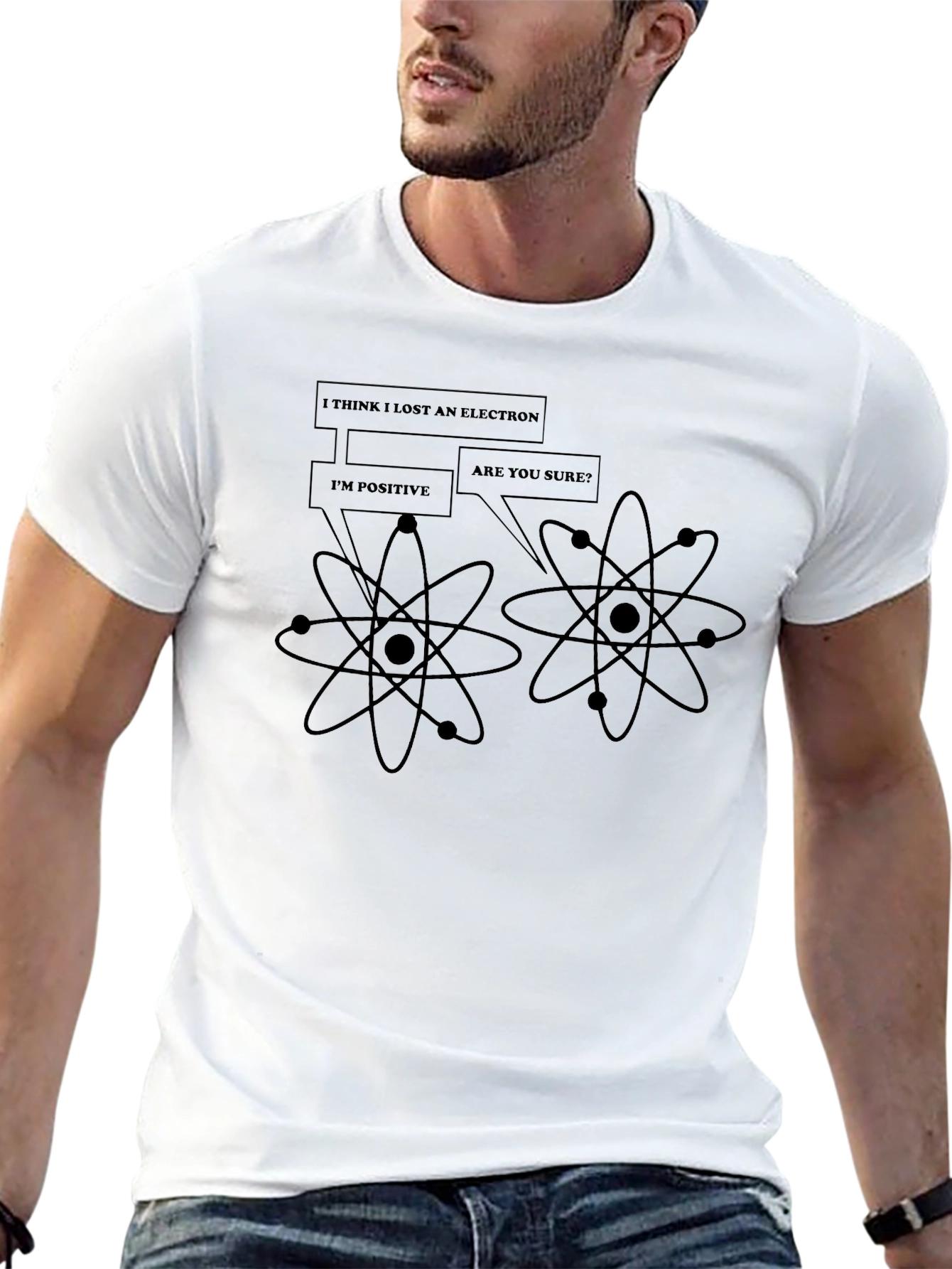 Funny Science T-Shirt - I Lost an Electron