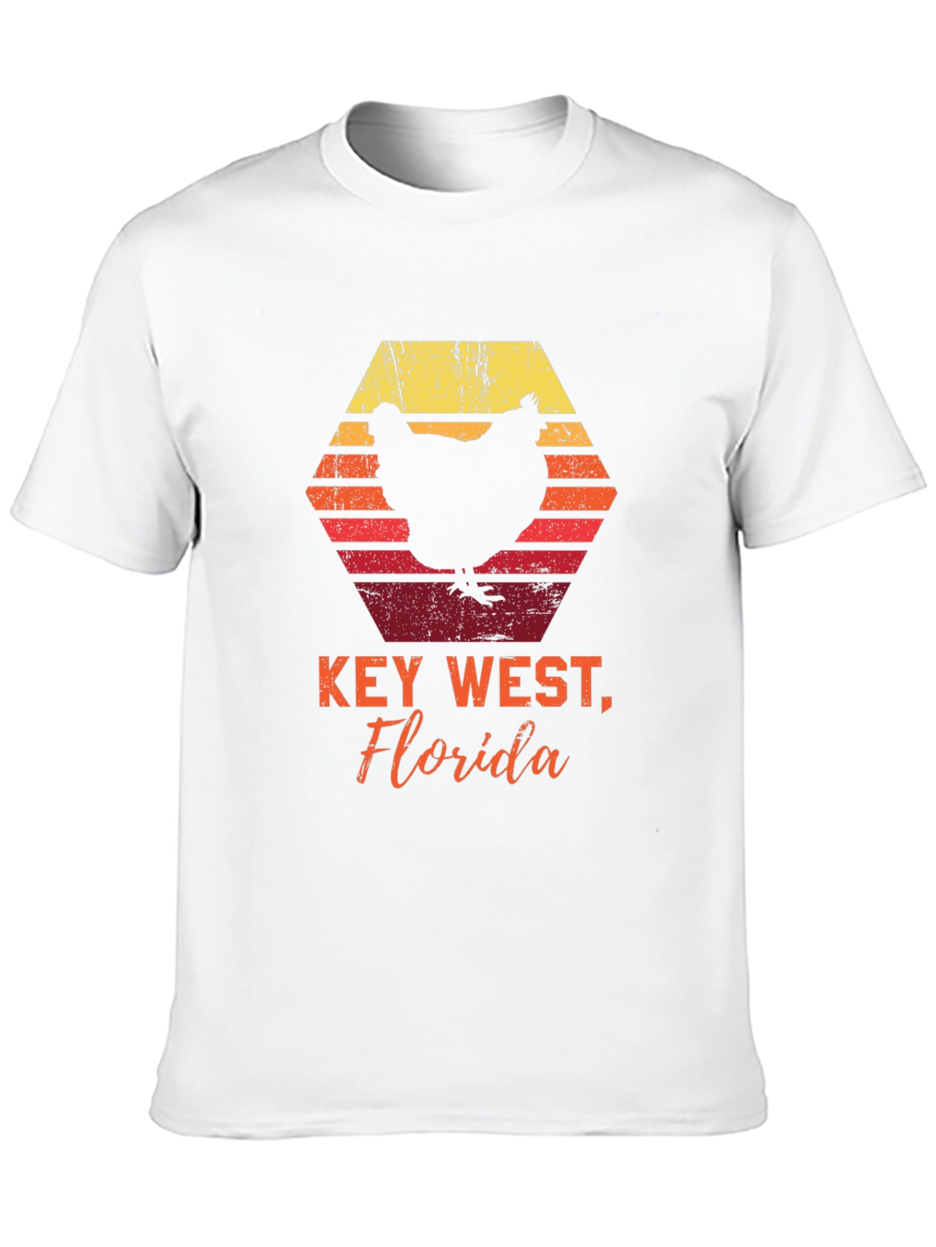 Key West Florida Chicken Graphic Tee