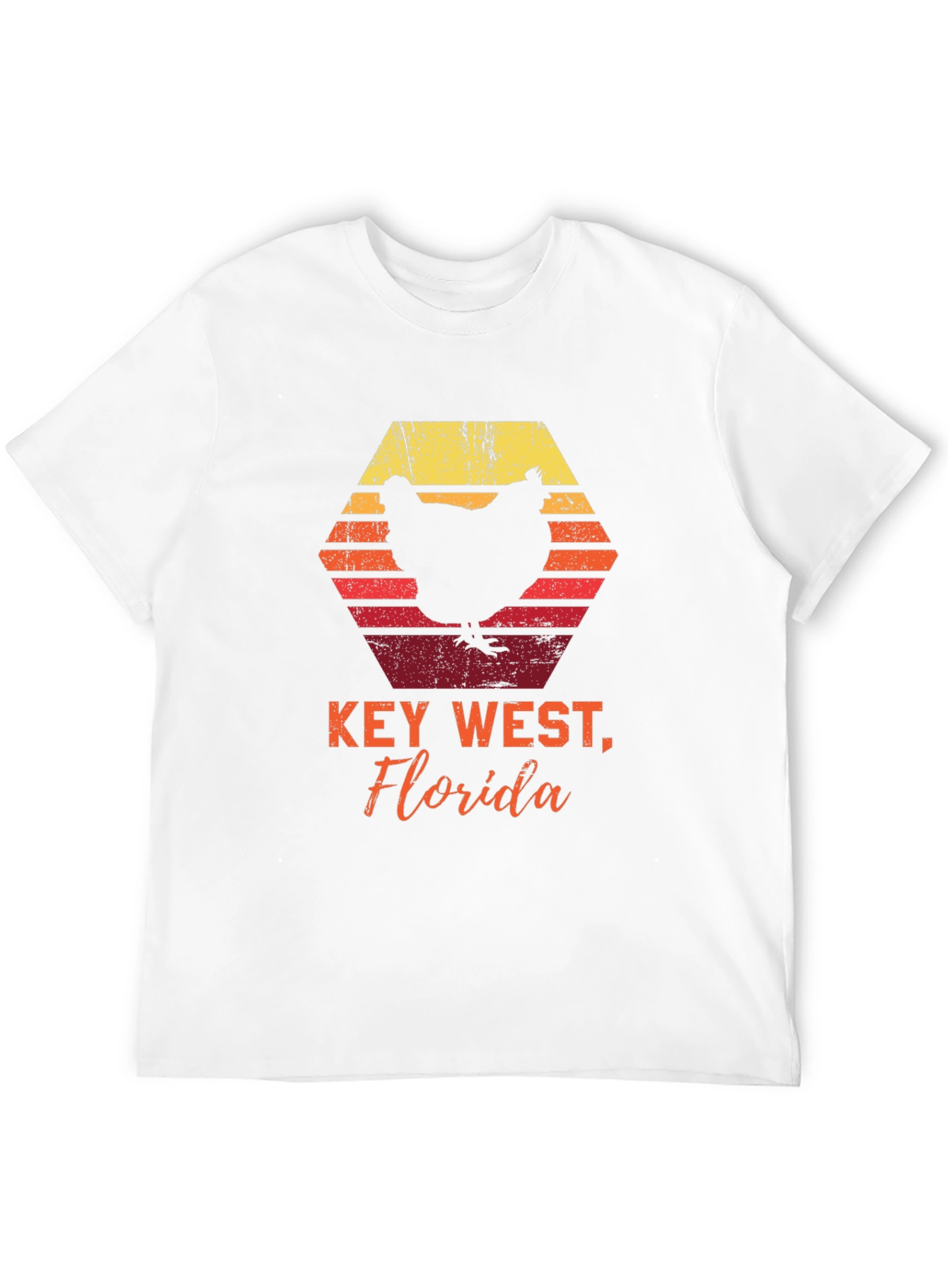 Key West Florida Chicken Graphic Tee