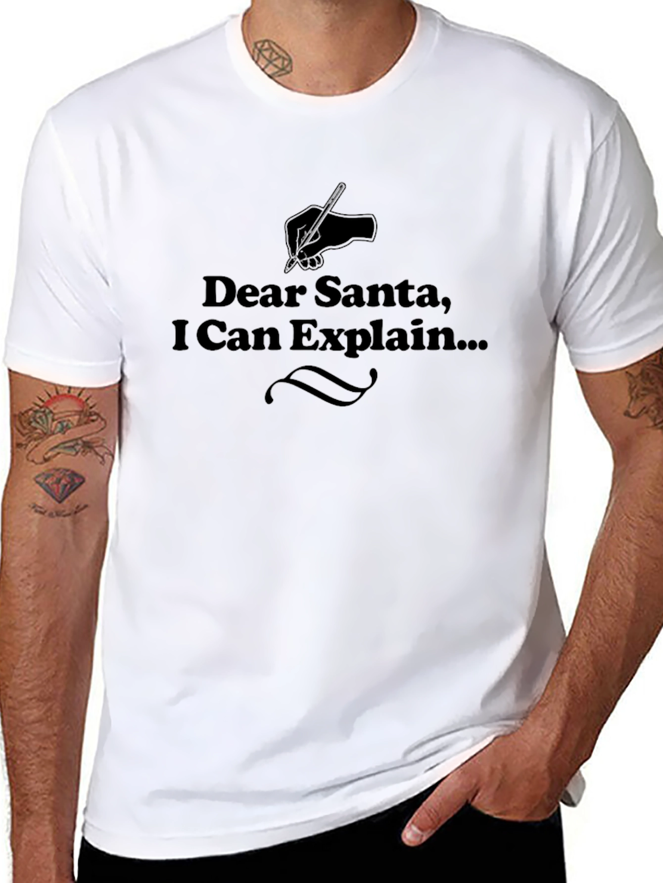 Dear Santa I Can Explain... T-Shirt