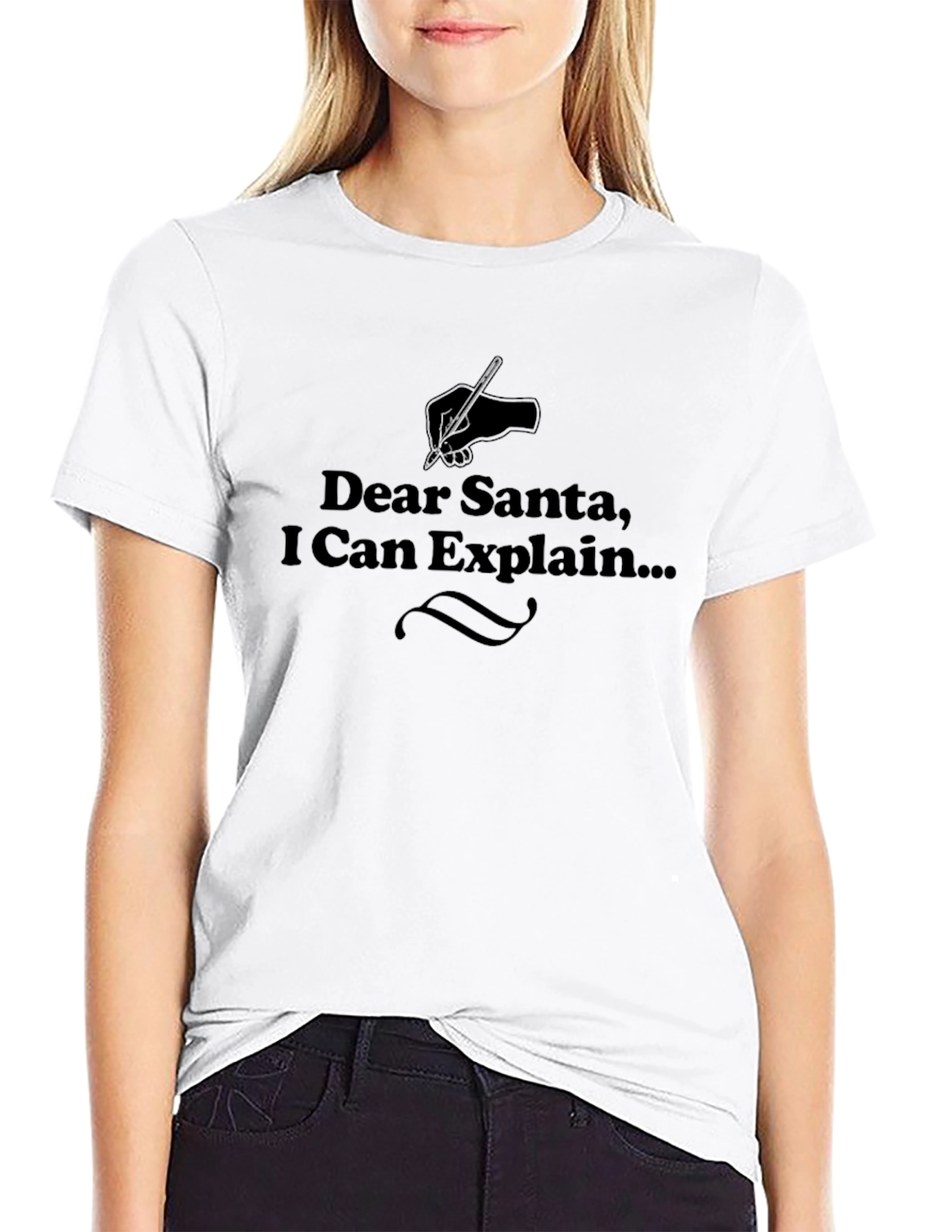 Dear Santa I Can Explain... T-Shirt