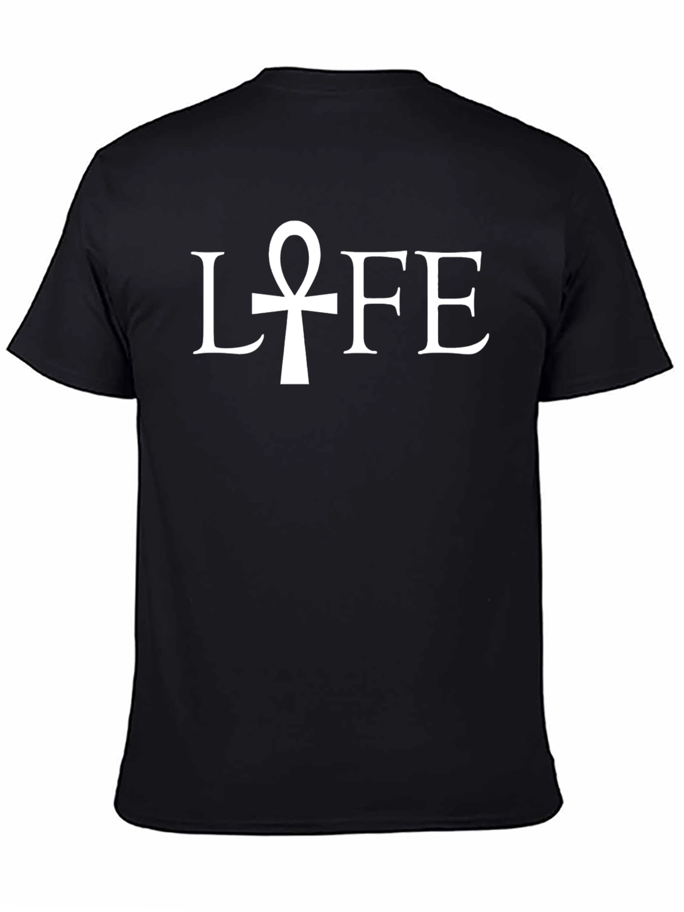Life Ankh Graphic T-Shirt - Stylish Everyday Wear