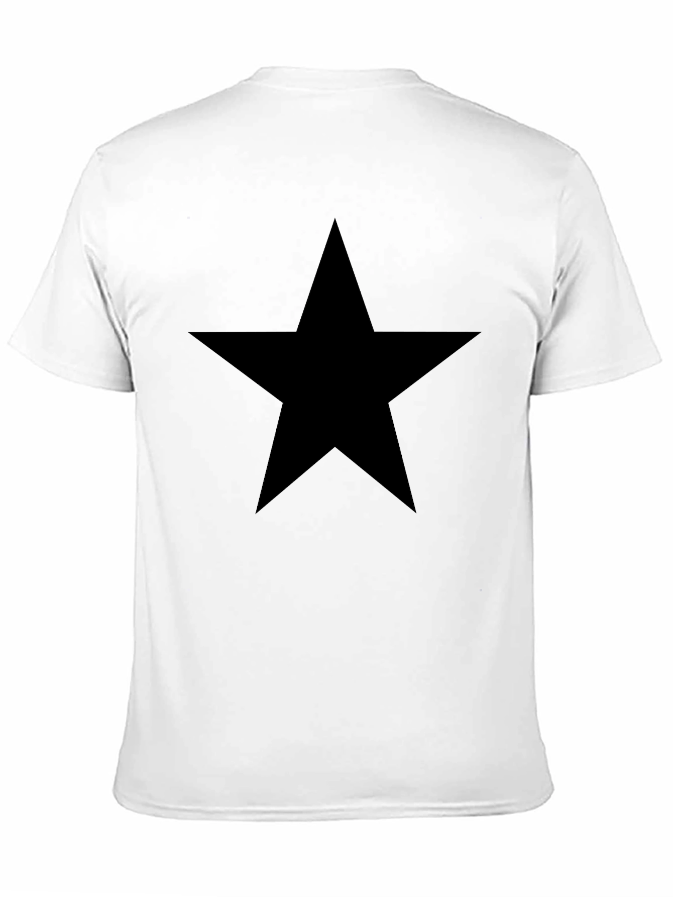 Black Star Graphic Tee - Modern Casual Style