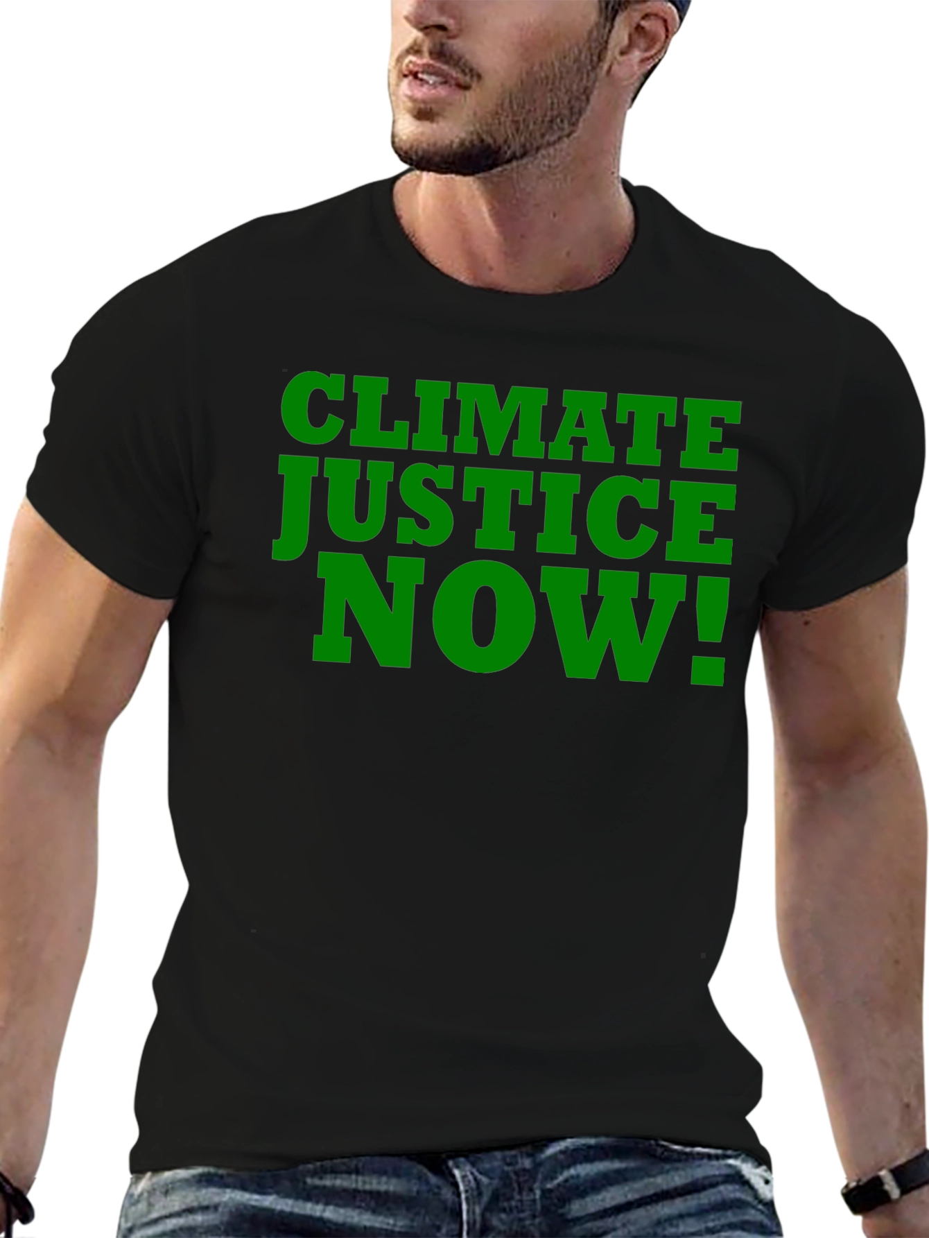 Climate Justice Now! Graphic T-Shirt
