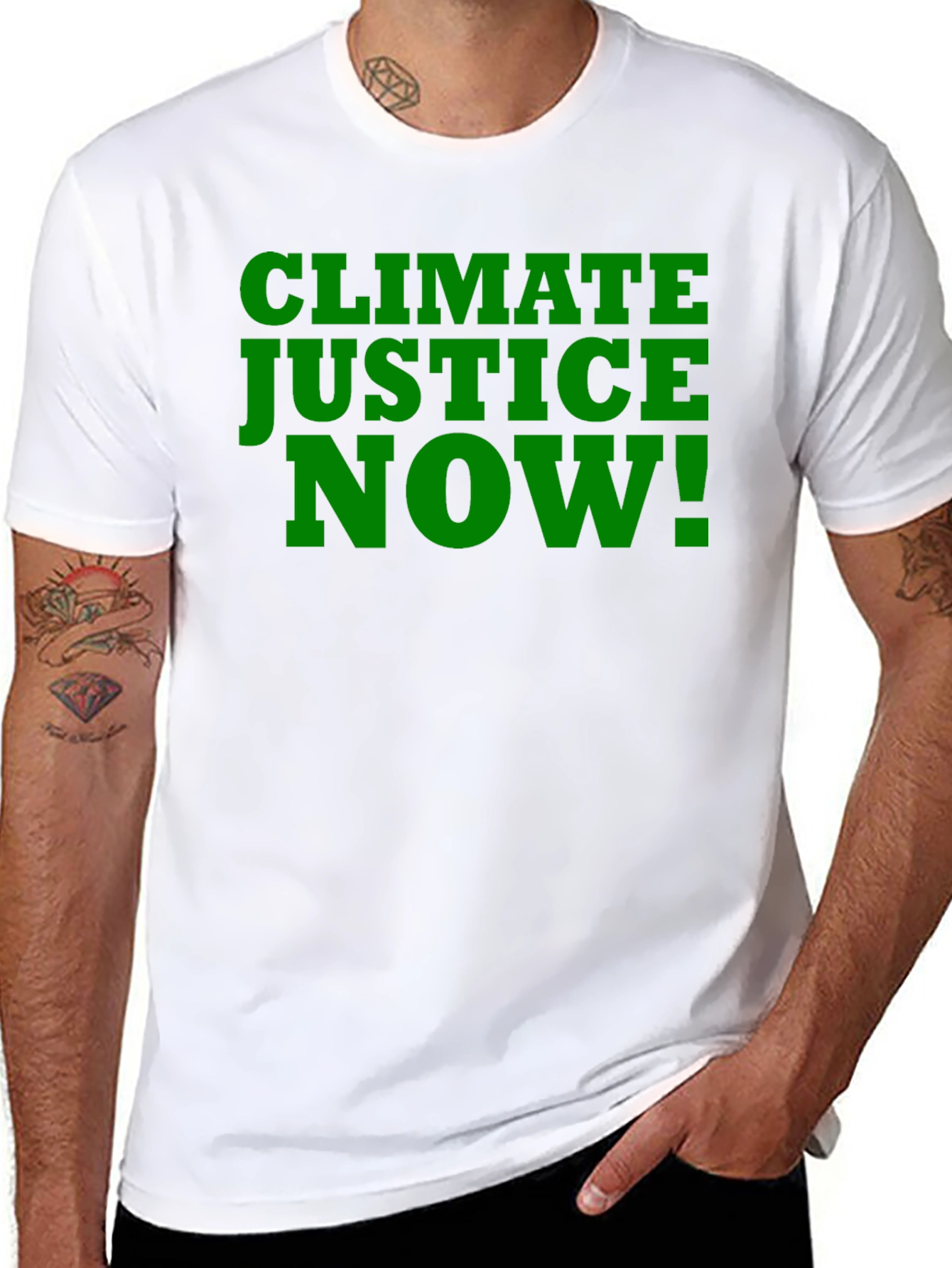 Climate Justice Now! Graphic T-Shirt