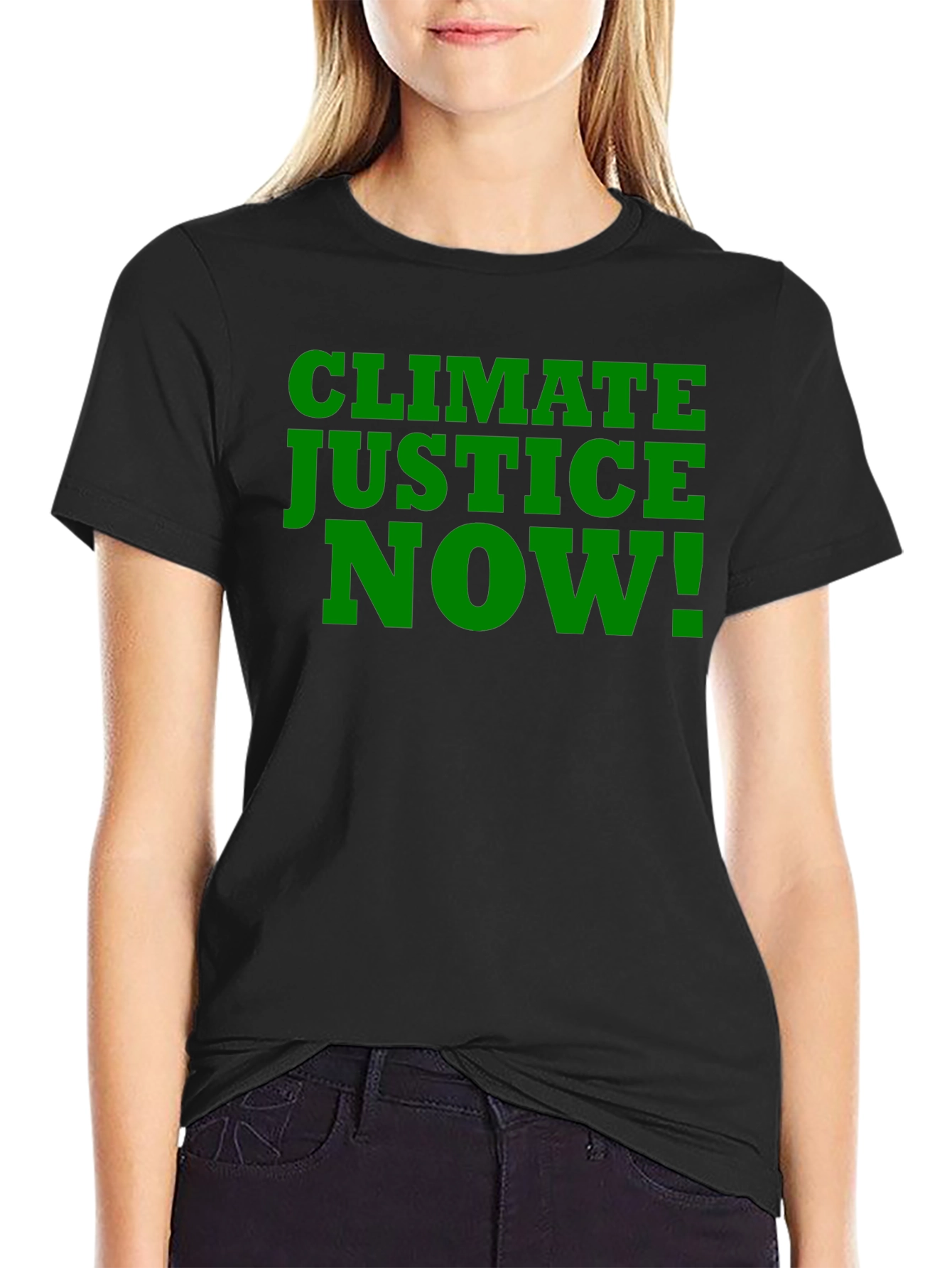 Climate Justice Now! Graphic T-Shirt