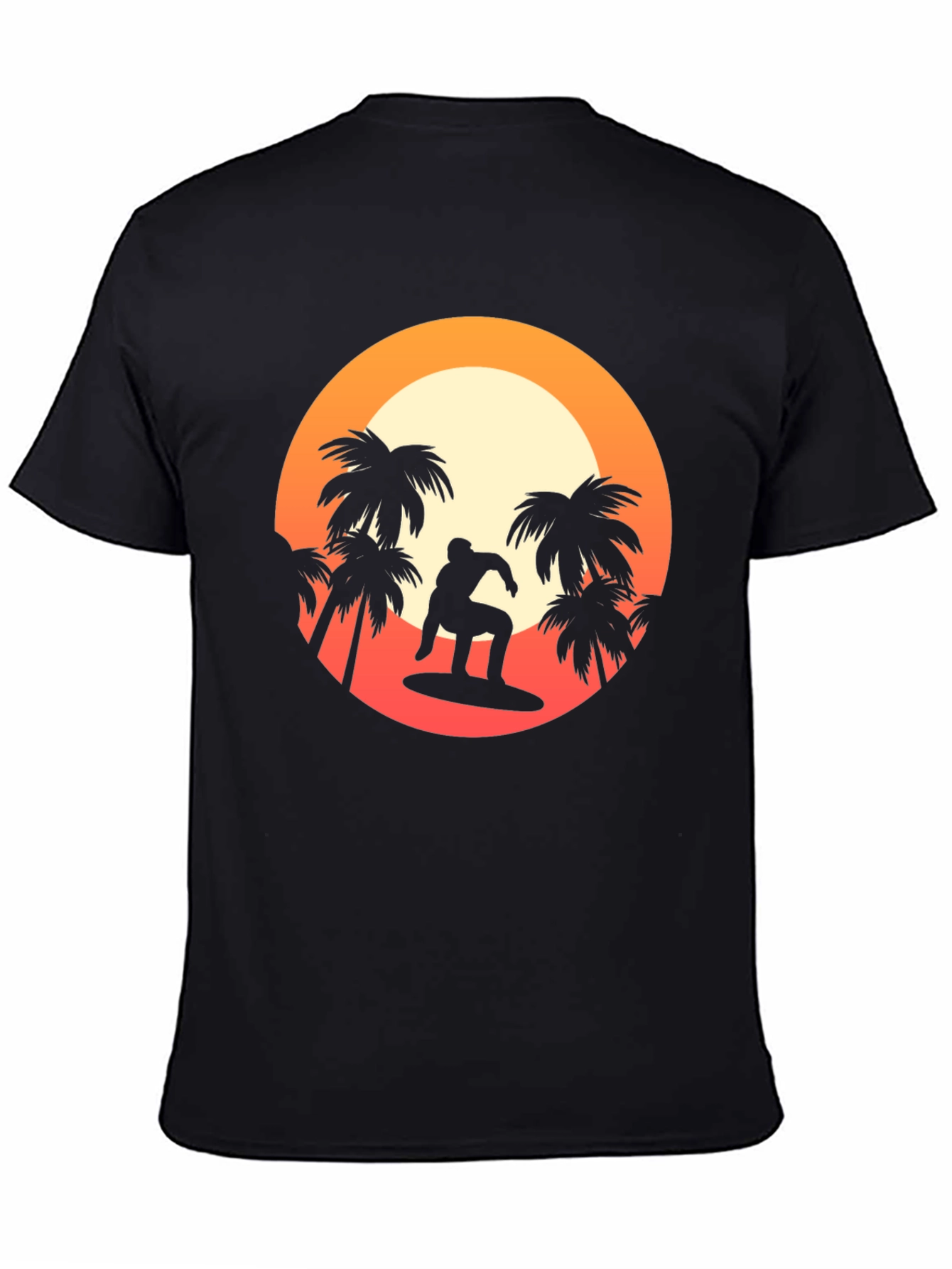Sunset Surfer Graphic T-Shirt