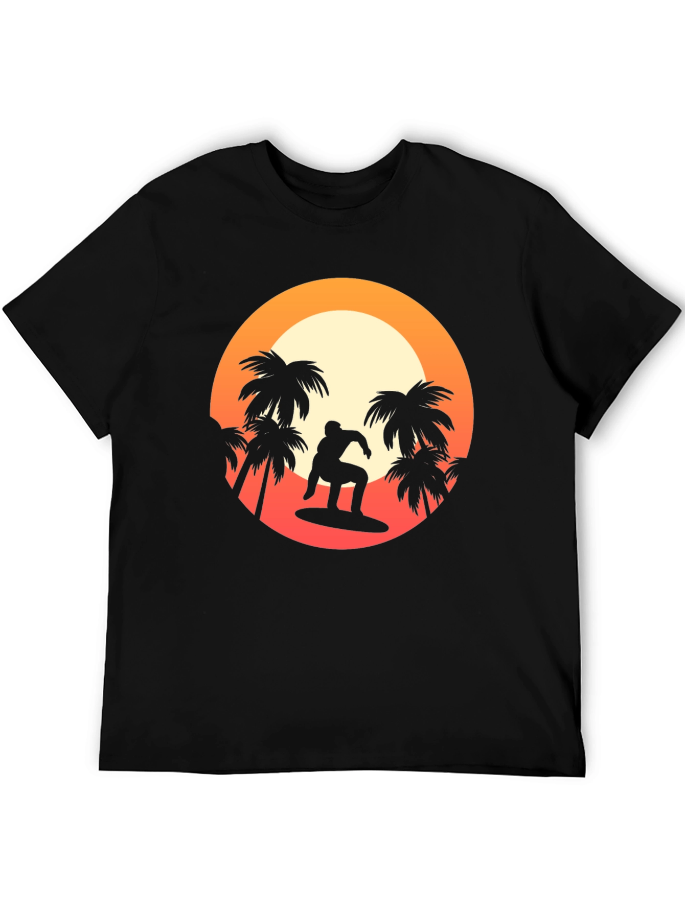 Sunset Surfer Graphic T-Shirt