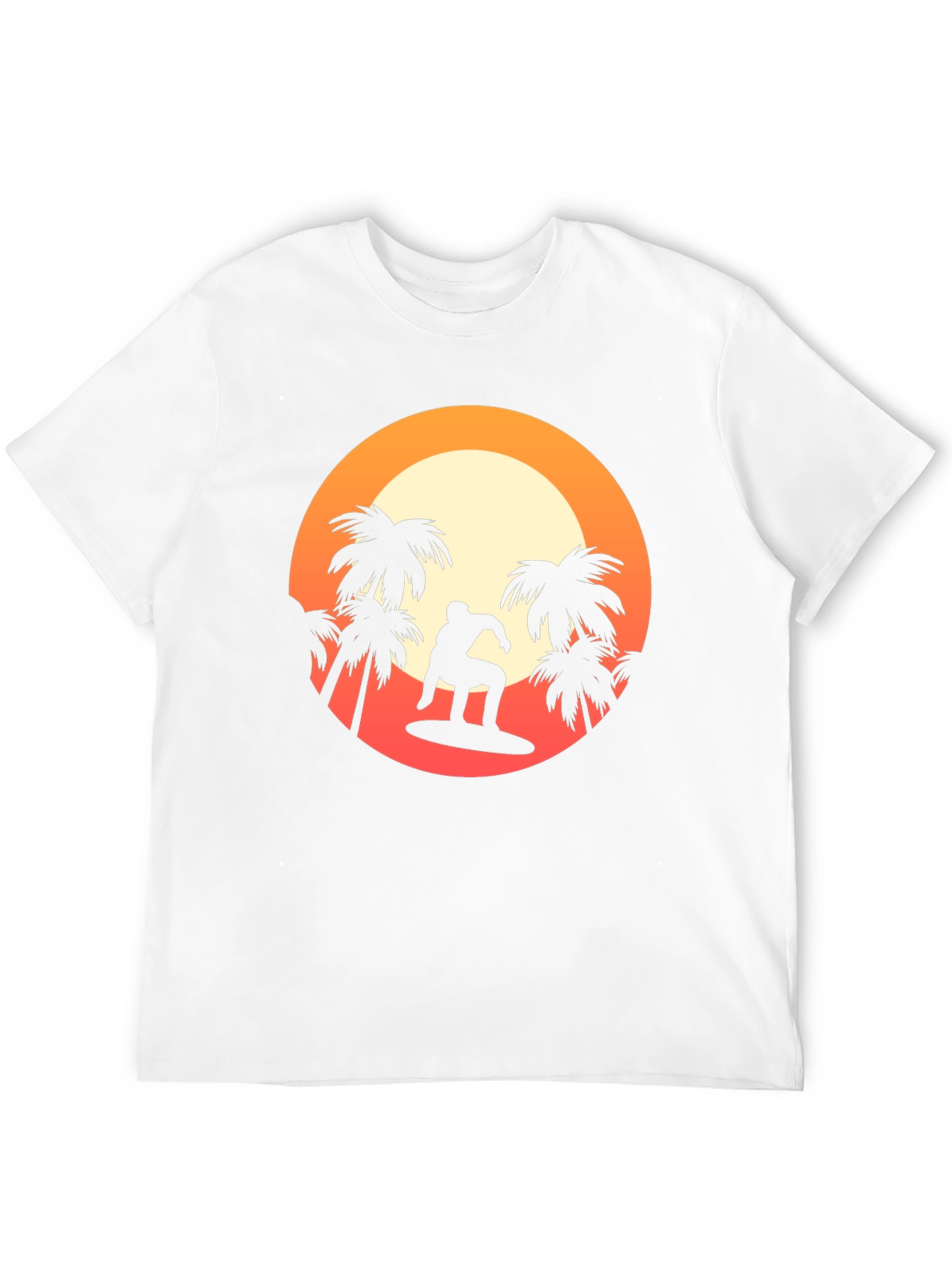 Sunset Surfer Graphic T-Shirt