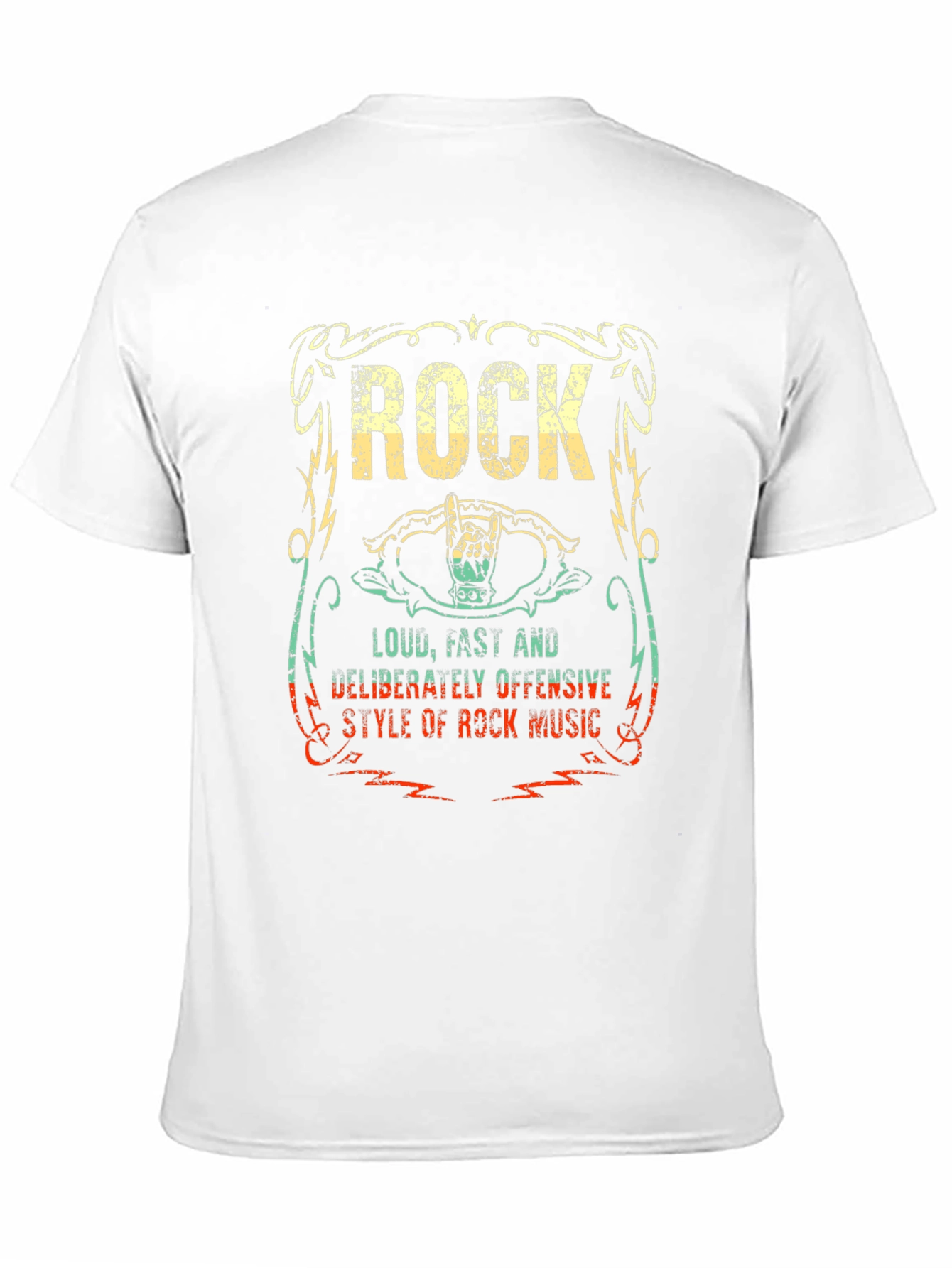 Rock Music T-Shirt - Loud Fast Offensive Style