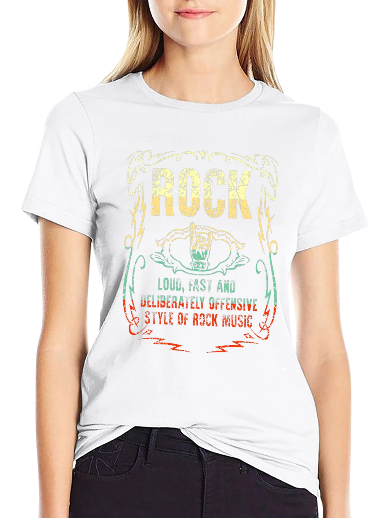 Rock Music T-Shirt - Loud Fast Offensive Style