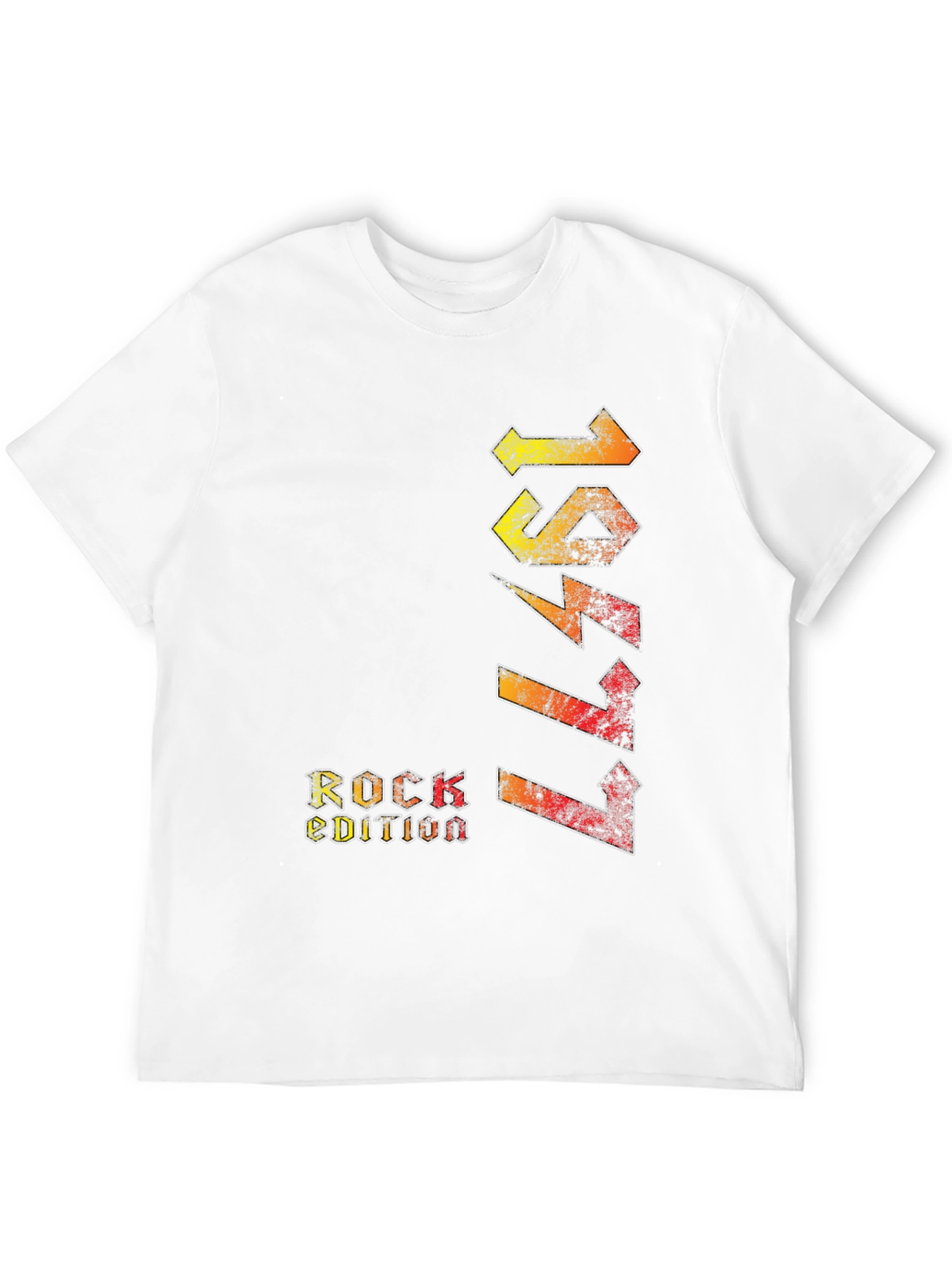 1977 Rock Edition Black Graphic Tee