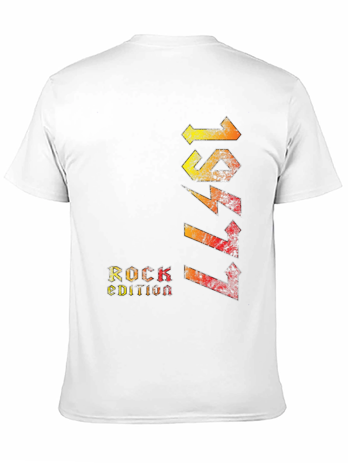 1977 Rock Edition Black Graphic Tee