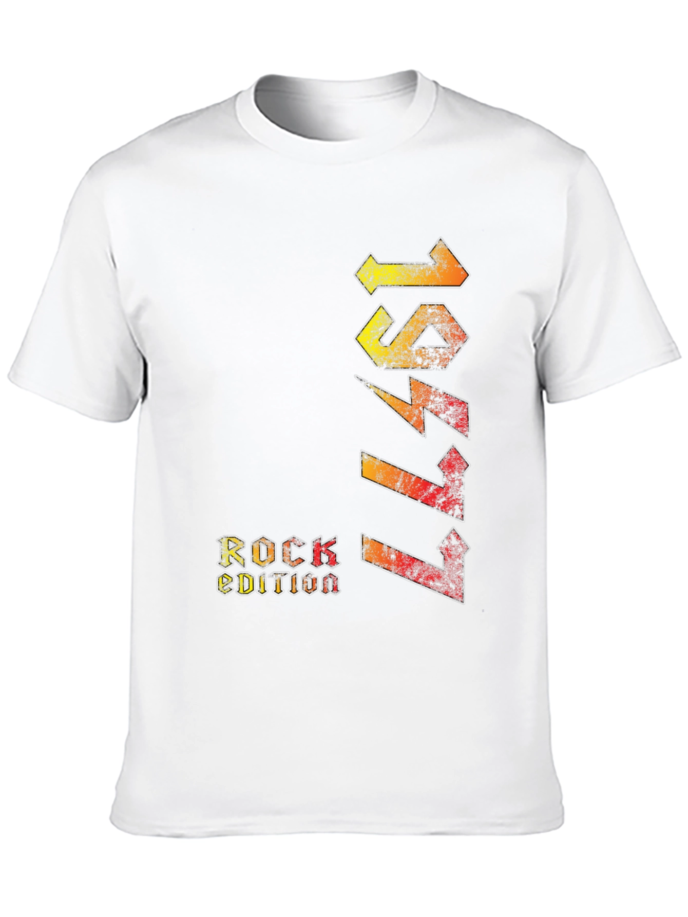 1977 Rock Edition Black Graphic Tee