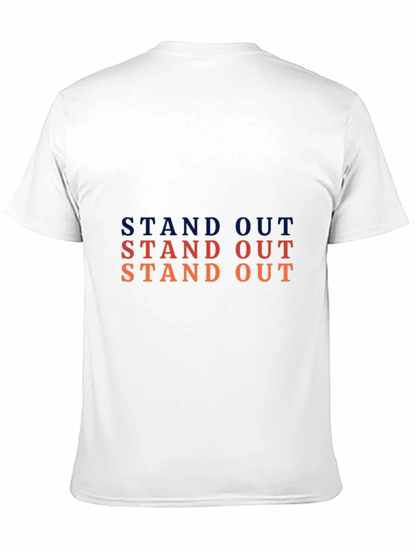 Stand Out Graphic Tee - Black Casual T-Shirt