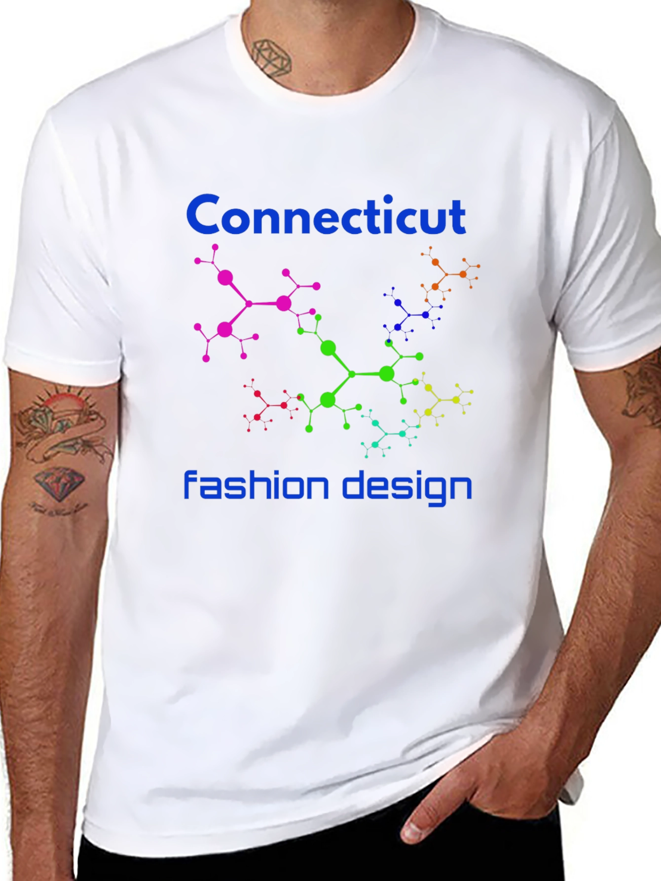 Connecticut Fashion Design Graphic T-Shirt