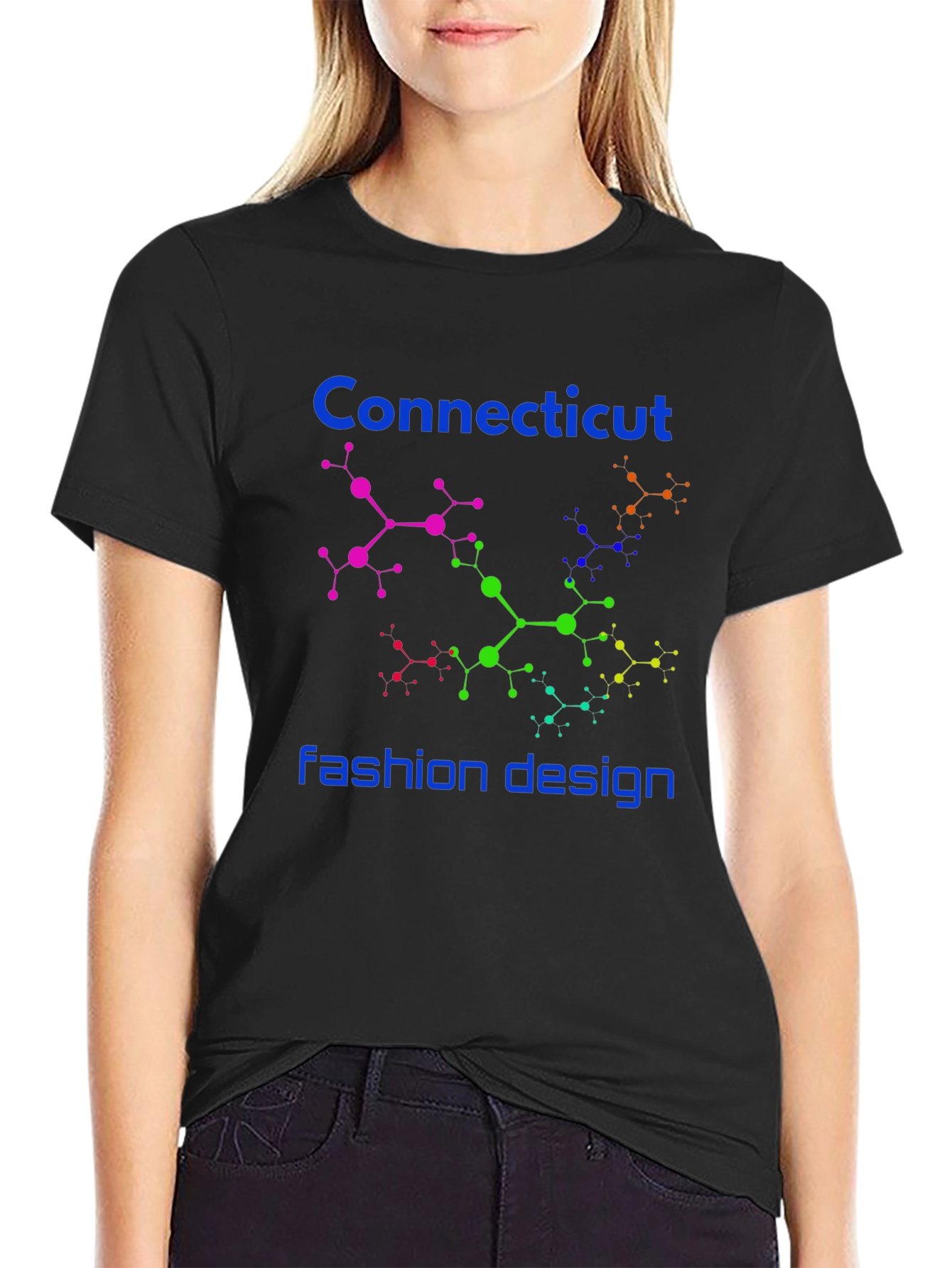 Connecticut Fashion Design Graphic T-Shirt