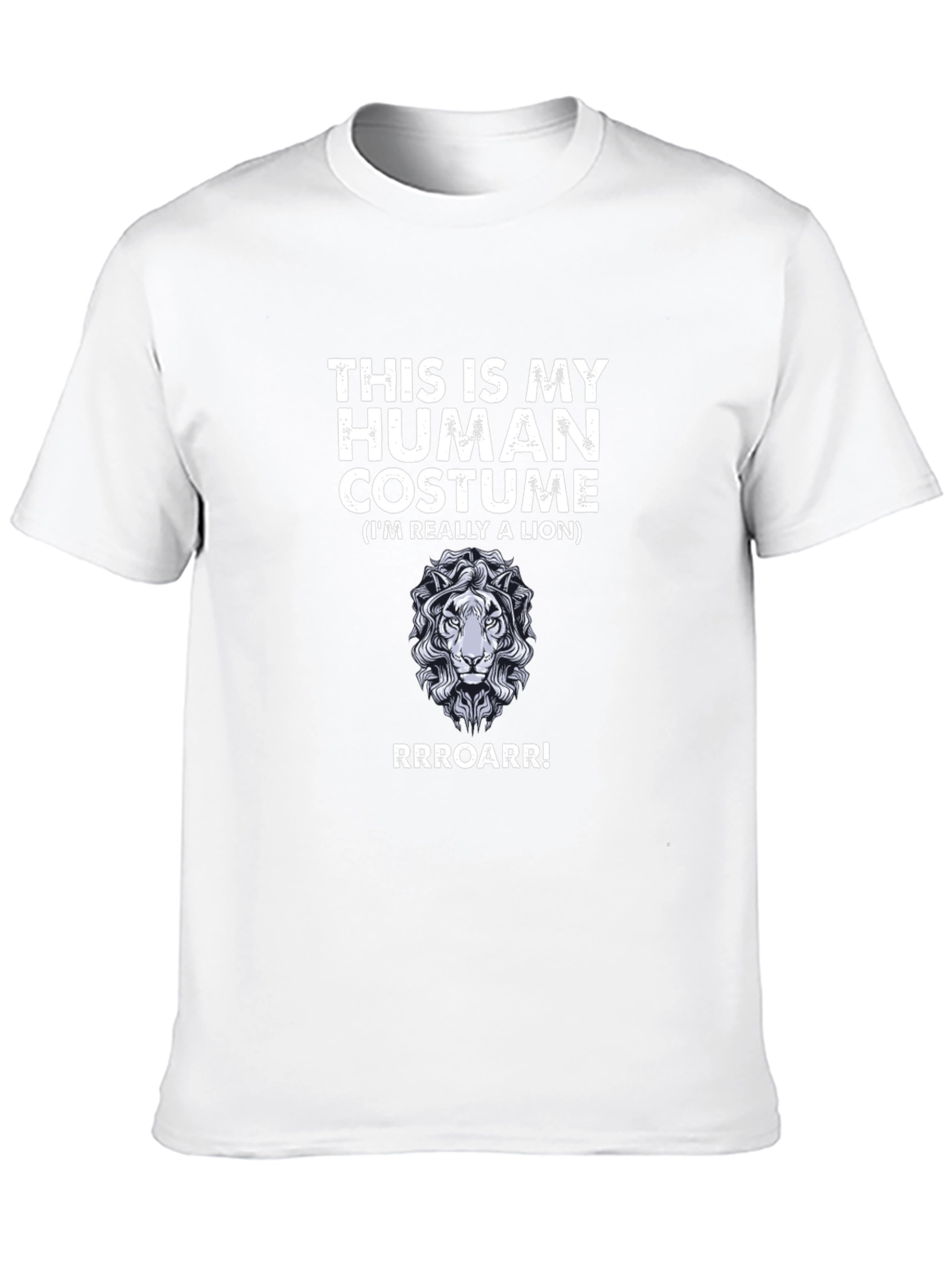 Human Costume Lion Graphic T-Shirt